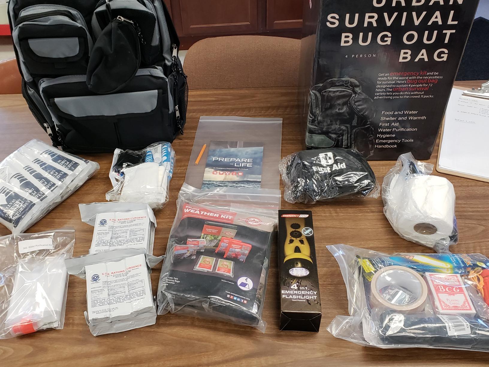 2 & 4 Person 72 Hour Survival Kit | Bug Out Bag with Food, Water, First Aid, Emergency Shelter, Survival Gear - Disaster Preparedness Go Bag for Earthquake, Hurricane, Car, Home customer photo 1