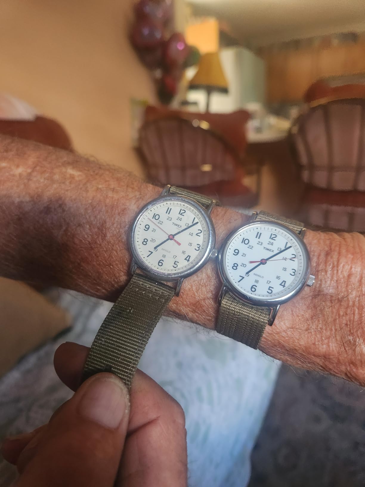 Timex Weekender 38mm Unisex Analog Watch with INDIGLO Backlight customer photo 1