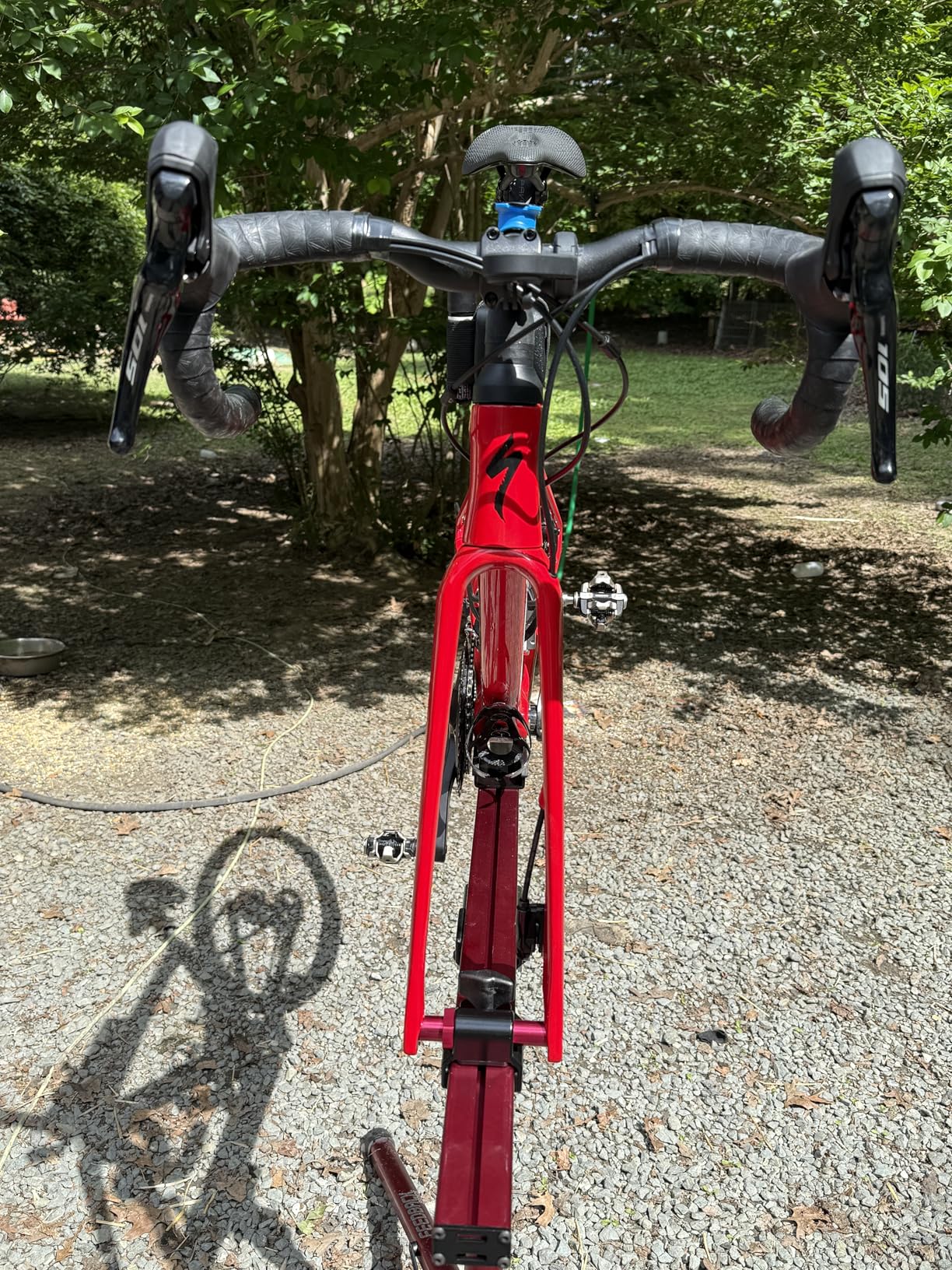 Feedback Sports Sprint Bike Repair Stand - Compact Bicycle Workstand W/Tripod Base - 360-Degree Rotation - Dropout Style Mount customer photo 1
