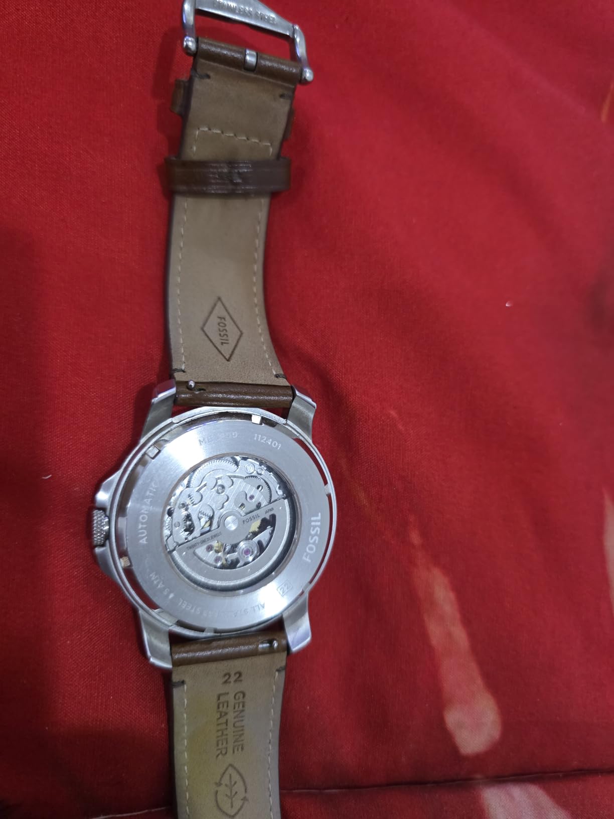 Fossil Men's Watch, Grant Quartz Stainless Steel Chronograph Watch for Men customer photo 2