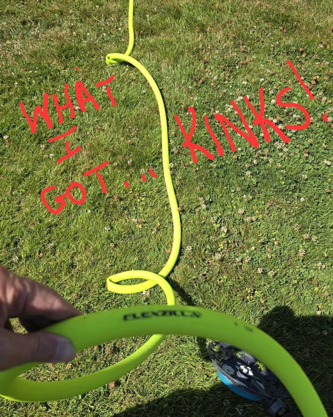 Flexzilla HFZWP5100 Pro Water Hose with Reusable Fittings 100 Feet | All Weather Flexibility | Leak Free Connections | Won't Kink Under Pressure | Lightweight customer photo 2