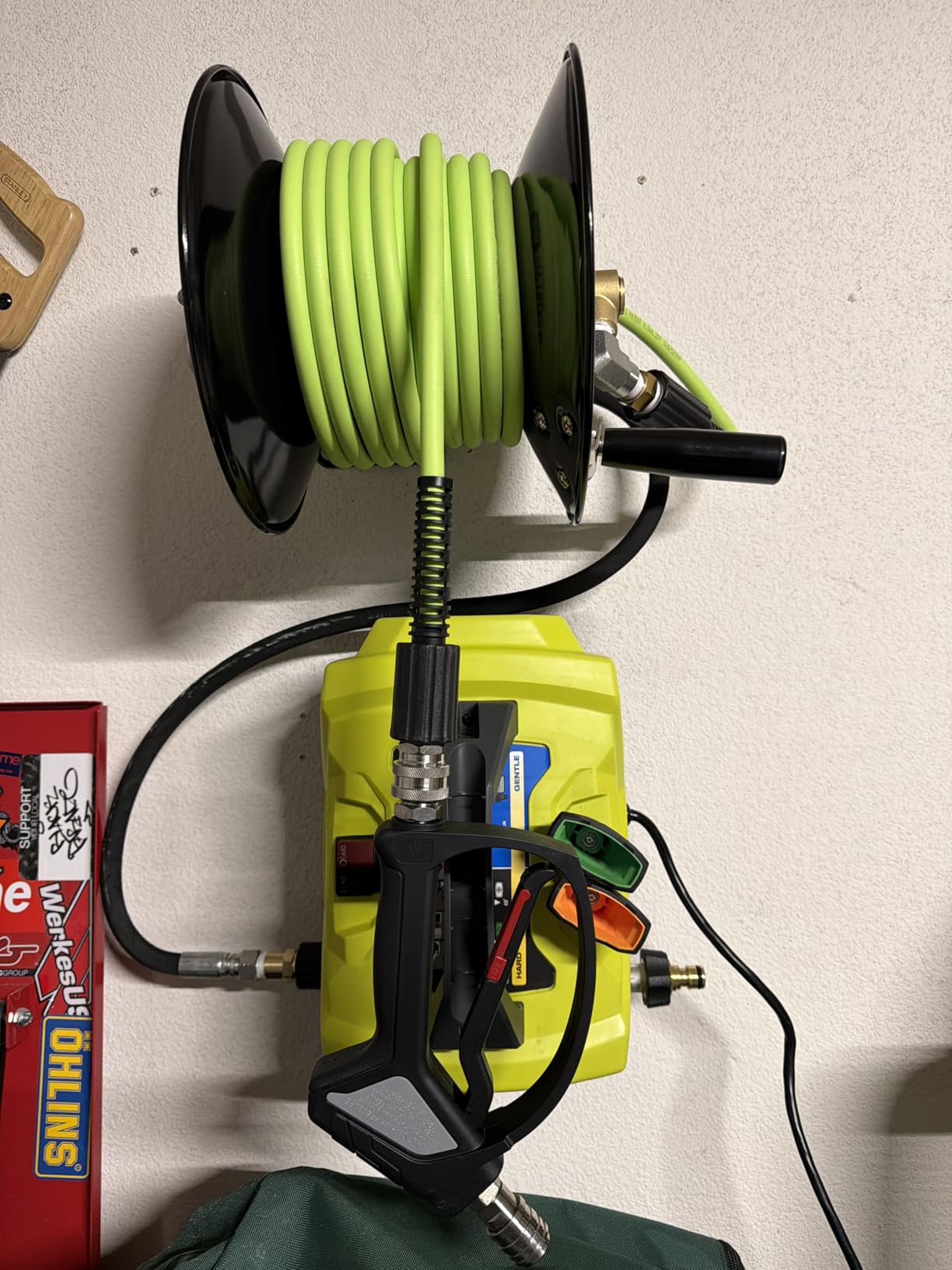 Flexzilla Pressure Washer Replacement Hose, 1/4 in. x 50 ft., 3100 PSI, M22 Fittings, No-Kink, Lightweight, ZillaGreen customer photo 1