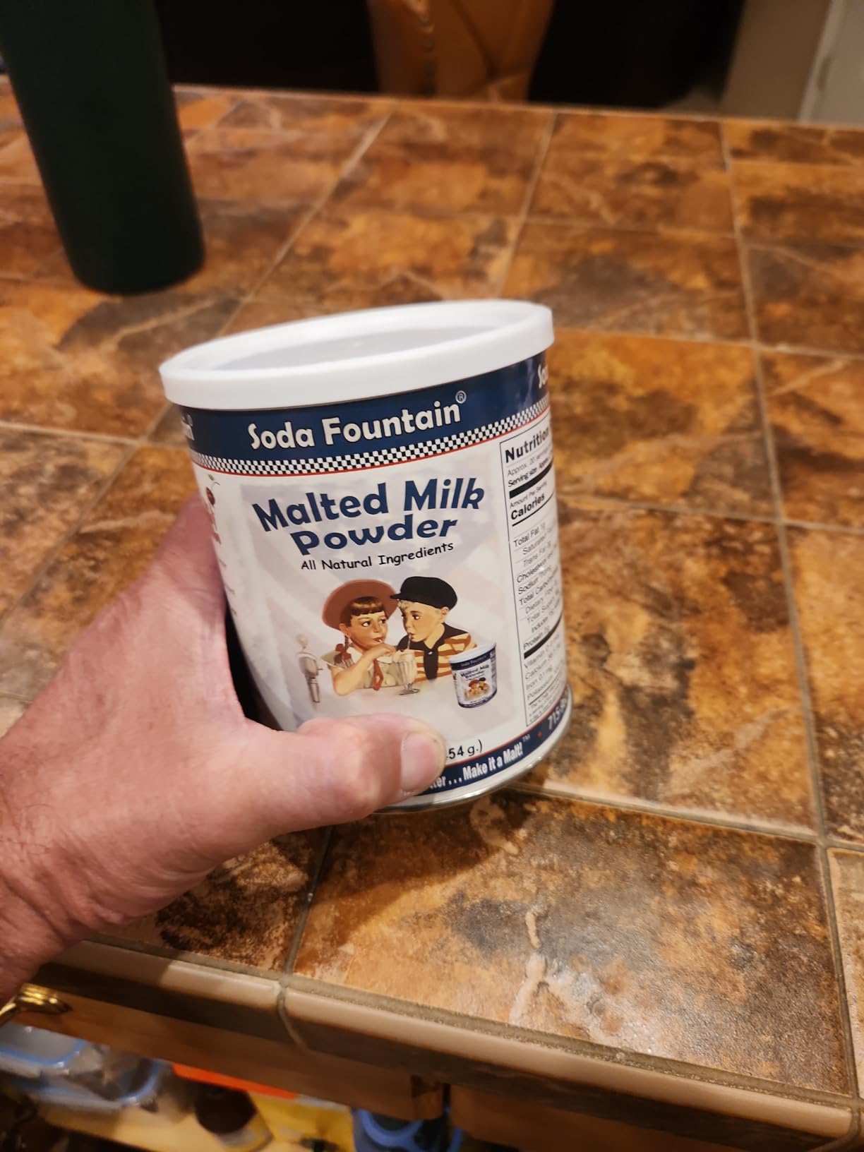 Soda Fountain Malted Milk Powder 2.5 Lb. - Malt Powder for Ice Cream and Baking - Made in Wisconsin customer photo 2