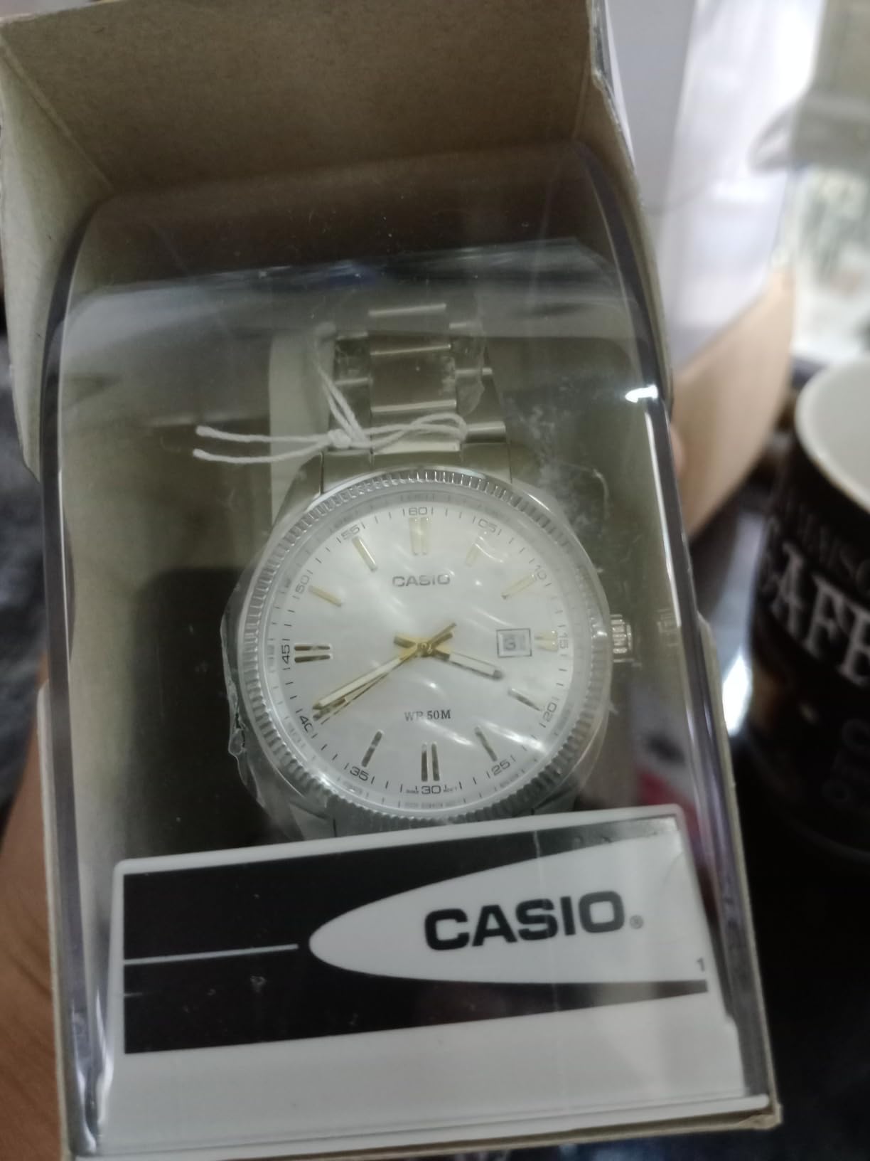 Citizen Quartz Mens Watch, Stainless Steel, Classic customer photo 2