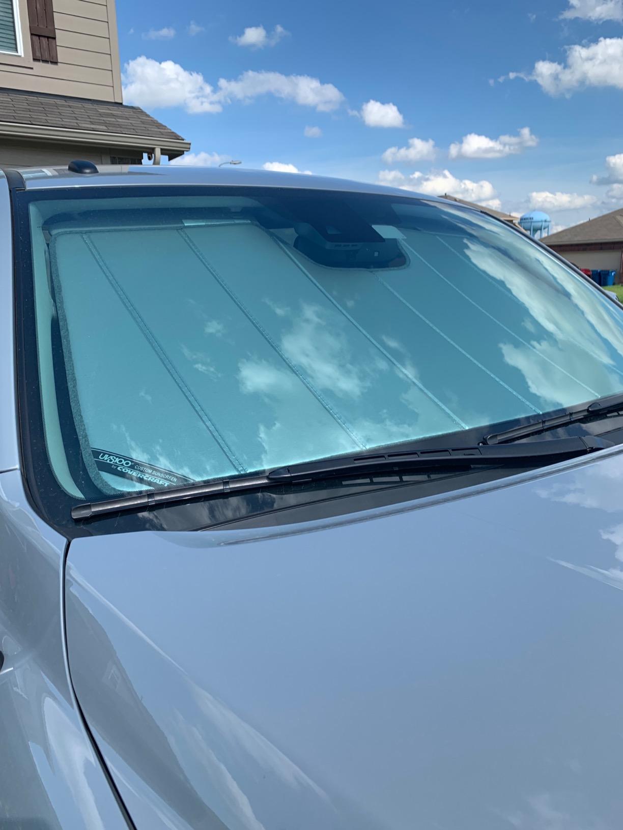 Covercraft UVS100 Custom Sunscreen for 2014-2021 Toyota Tundra - Blue Metallic customer photo 2