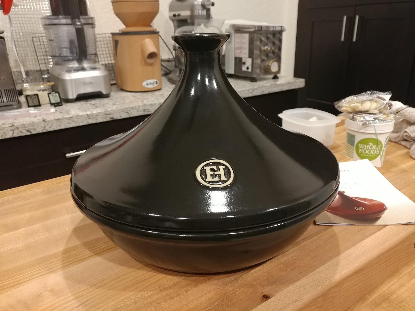 Emile Henry Made In France Flame Tagine, 2.1 quart, Burgundy customer photo 1