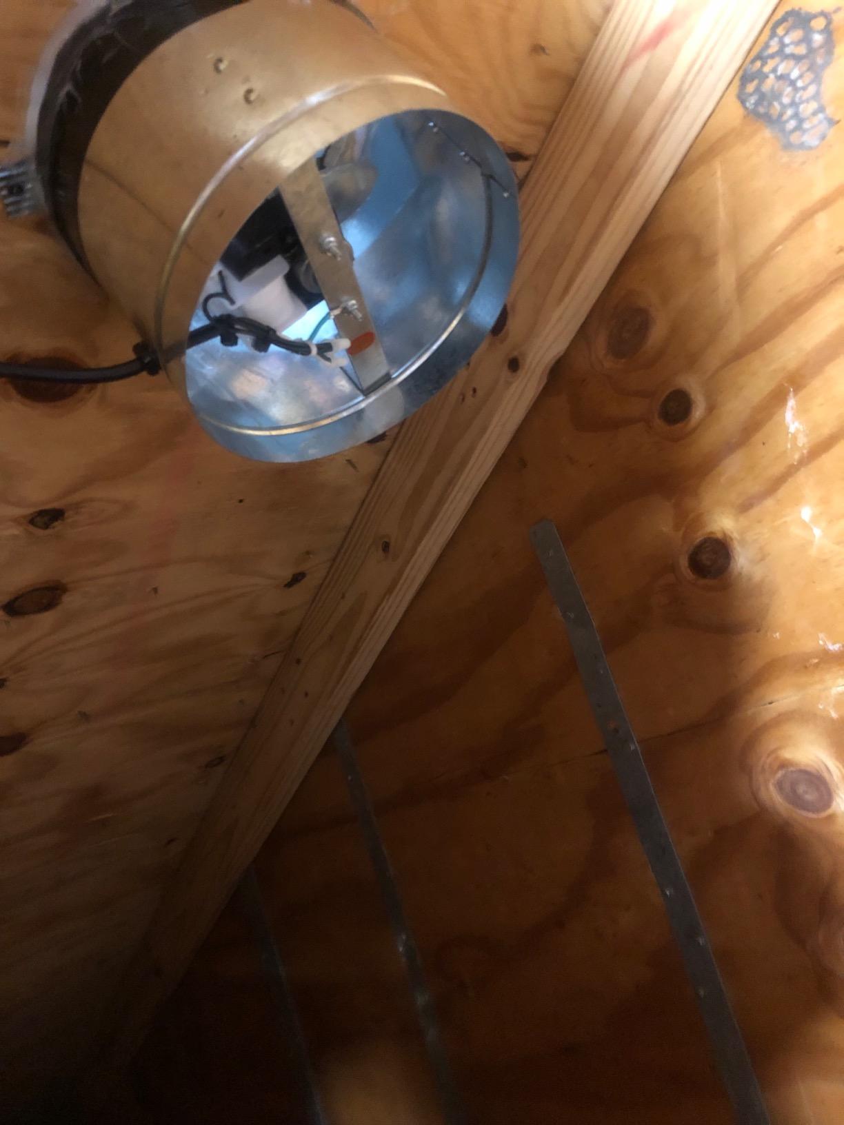 VIVOSUN 8 Inch Inline Duct Fan 420 CFM, HVAC Exhaust Ventilation Fan with Low Noise for Basements, Bathrooms, Kitchens and Attics, Silver customer photo 1