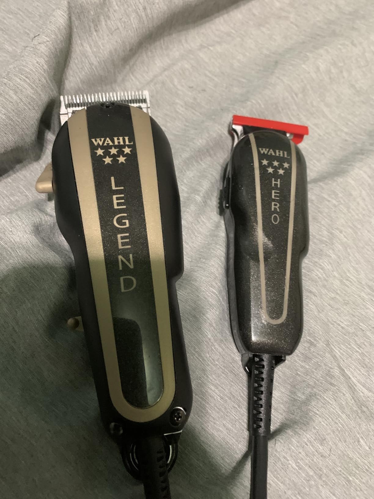 Wahl Professional 5 Star Barber Combo, Corded Legend Clipper & Hero T-Blade Trimmer Set, Black/Gold Finish customer photo 1