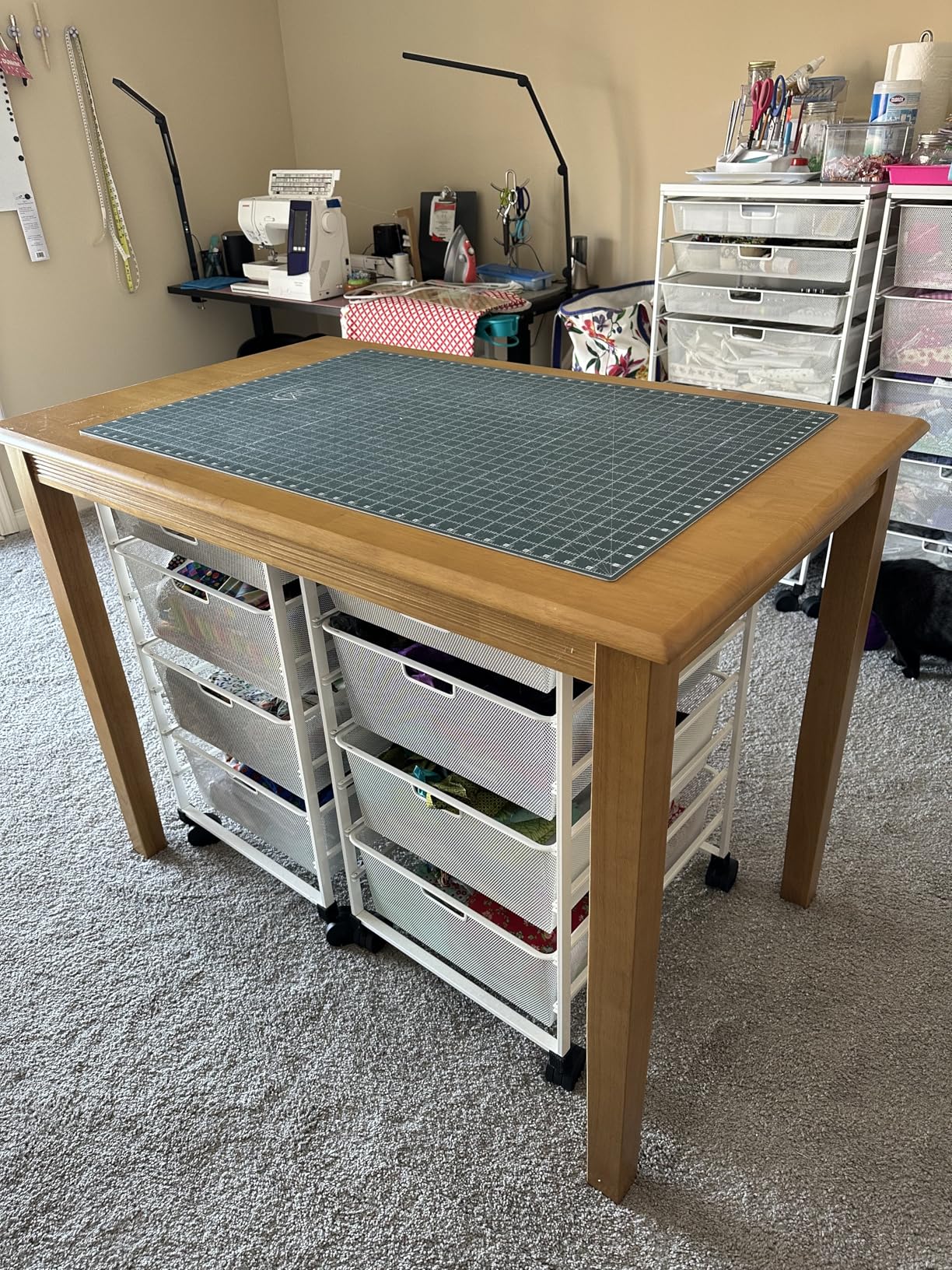 East West Furniture YAT-OAK-H Yarmouth Rectangle Counter Height Dining Table, 30x48 Inch, OAK customer photo 1