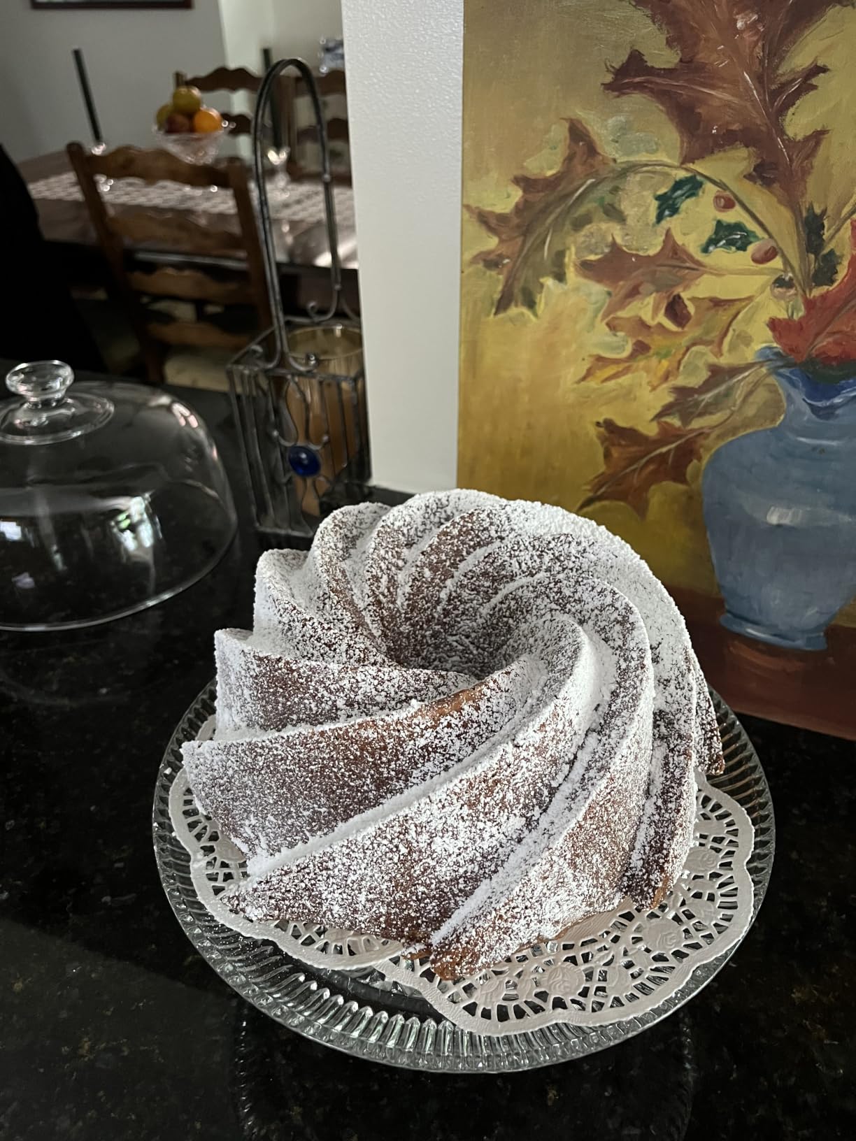 Nordic Ware Heritage Bundt Pan, One, Gold customer photo 1