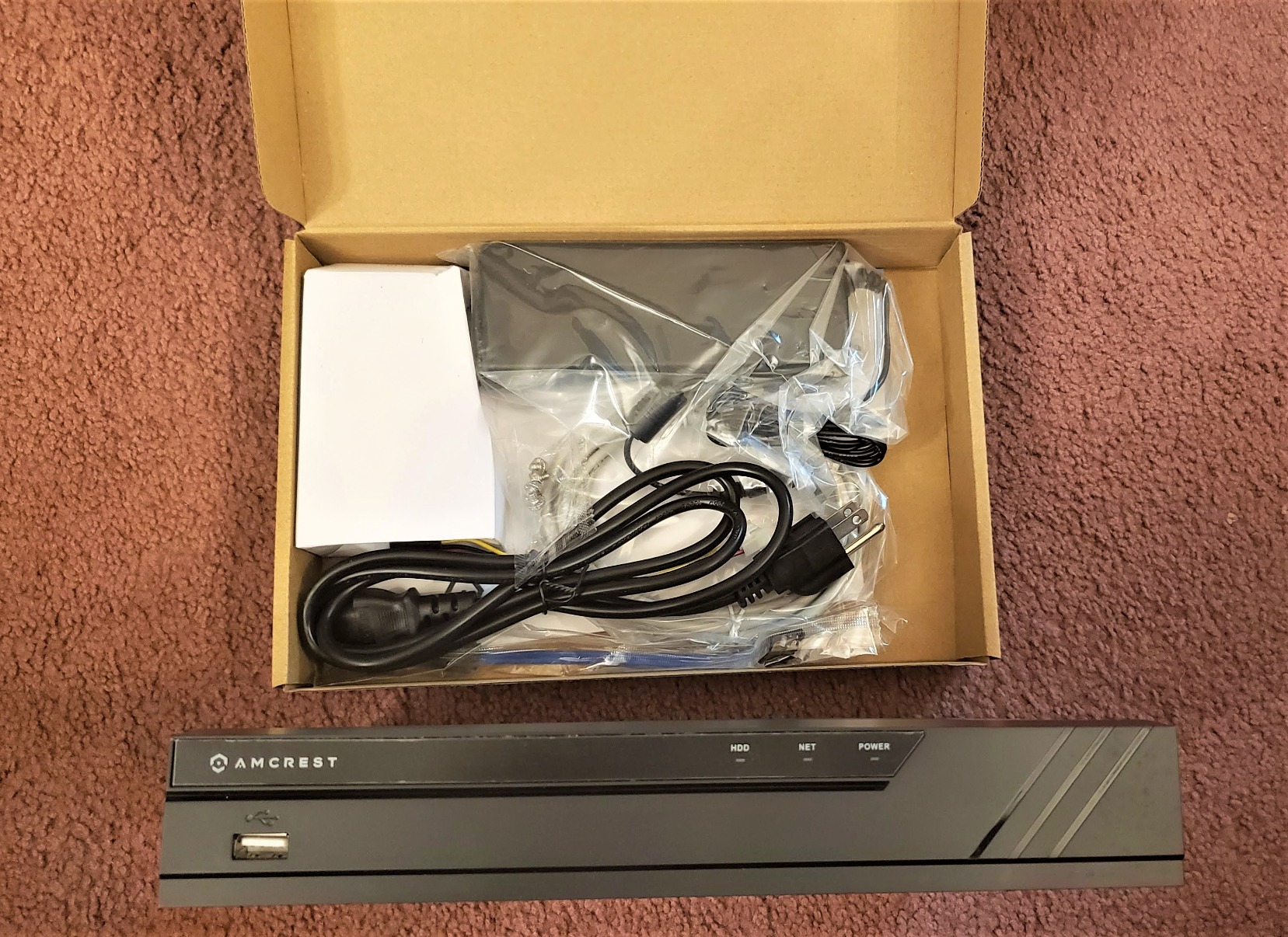 Amcrest NV4108E-A2 4K 8CH POE NVR (1080p/3MP/4MP/5MP/8MP) POE Network Video Recorder - Supports up to 8 x 8MP/4K IP Cameras, 8-Channel Power Over Ethernet Supports up to 10TB HDD (Not Included) customer photo 1