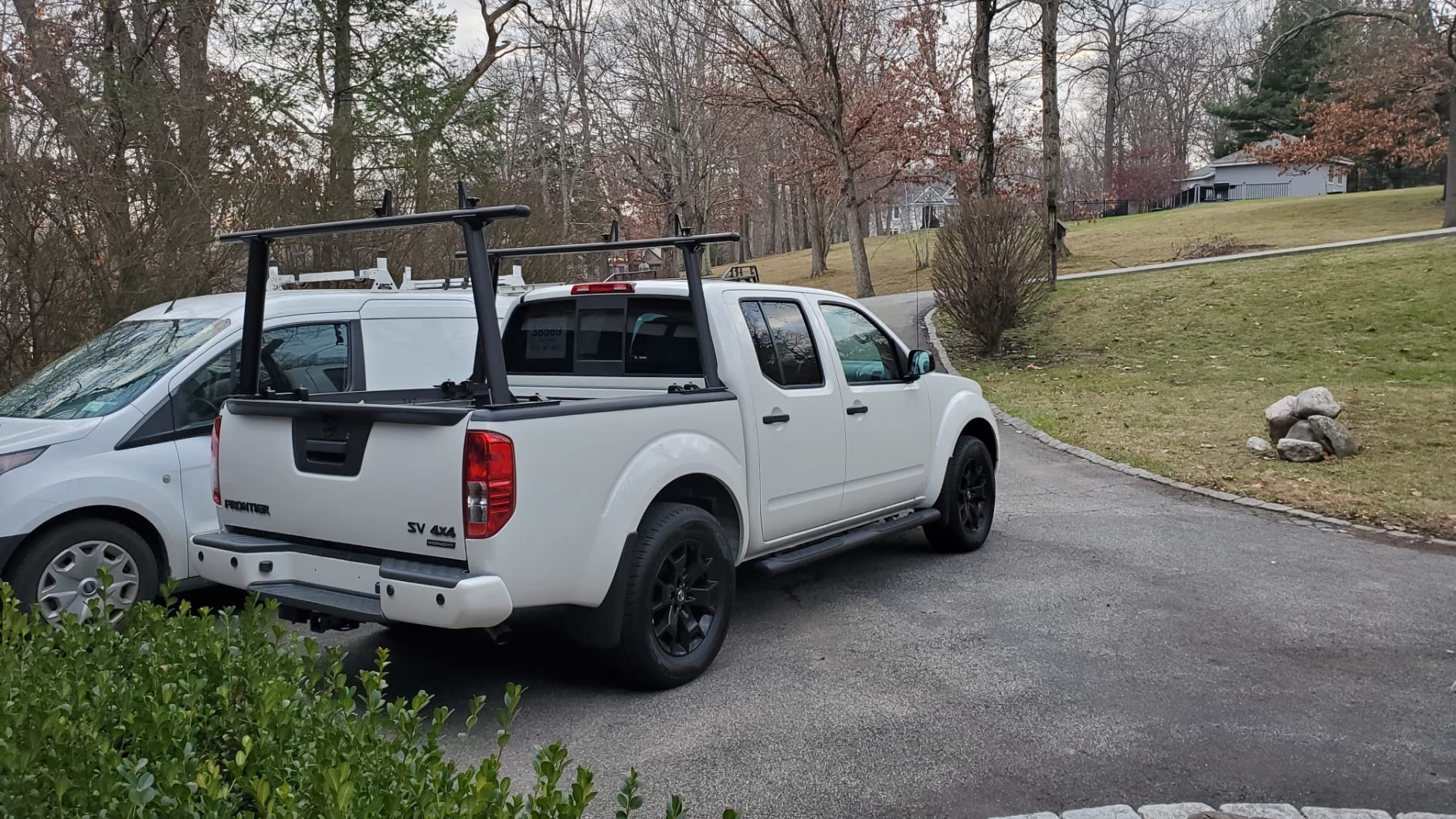 Model APX25 Extendable Aluminum Pick-Up Truck Ladder Rack (No Drilling Required) - Sandy Black customer photo 1