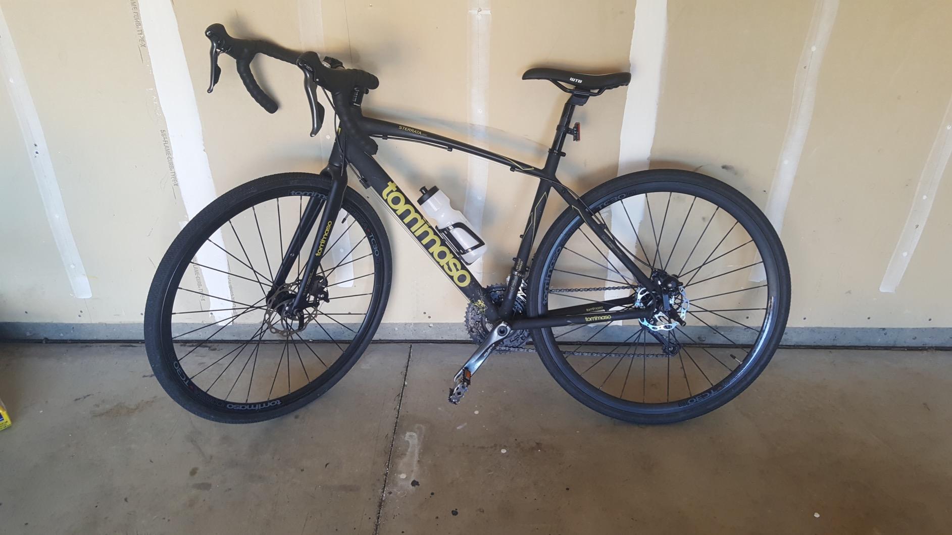 Tommaso Sterrata Sport Performance Aluminum Gravel Bike Carbon Fork Shimano Claris 24 Speeds customer photo 1