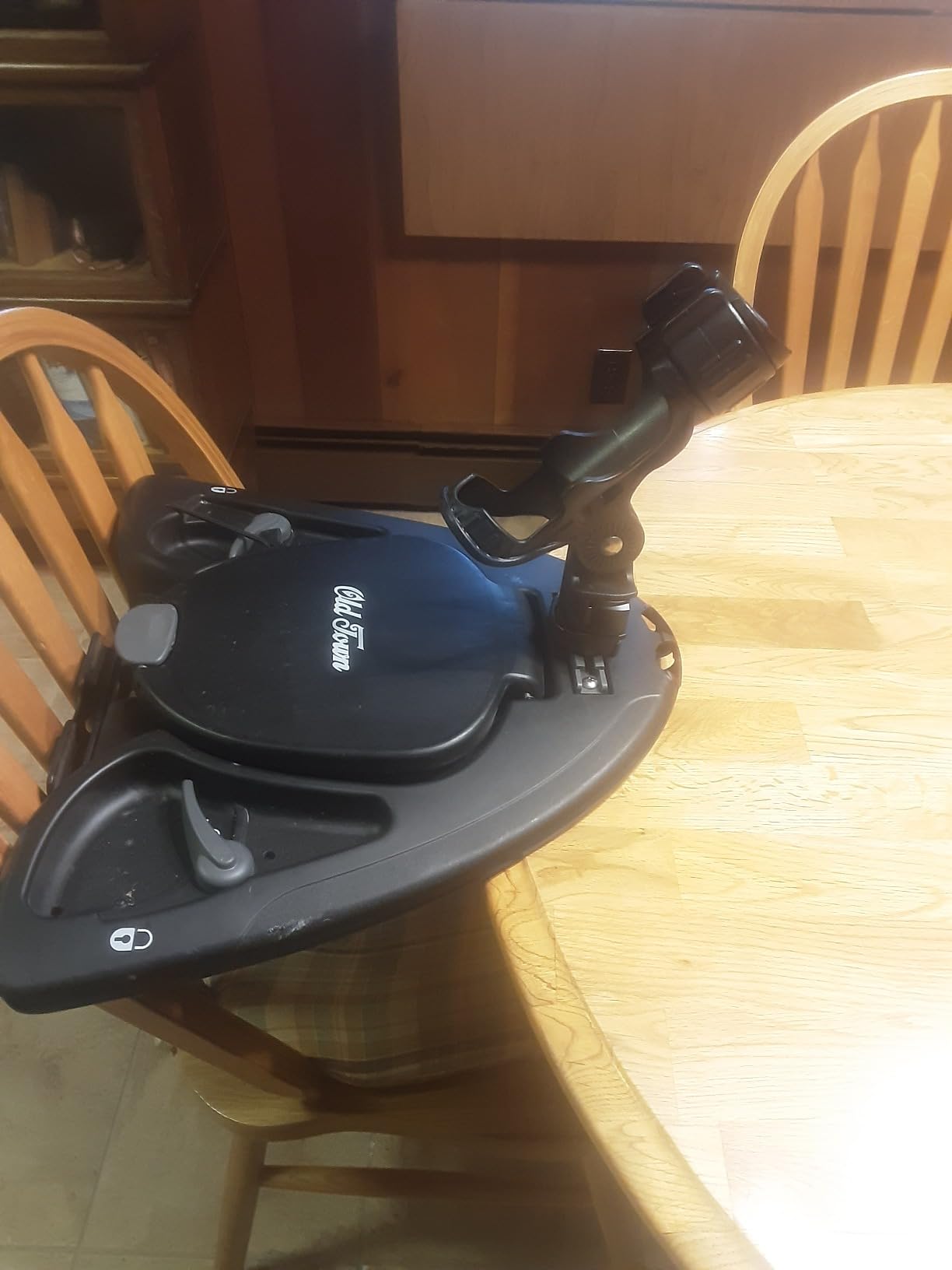 YakAttack Omega Rod Holder | Track Mount Fishing Rod Holder for Kayak & Boat | Compatible with Spinning, Casting, Fly Reels | LockNLoad System customer photo 1