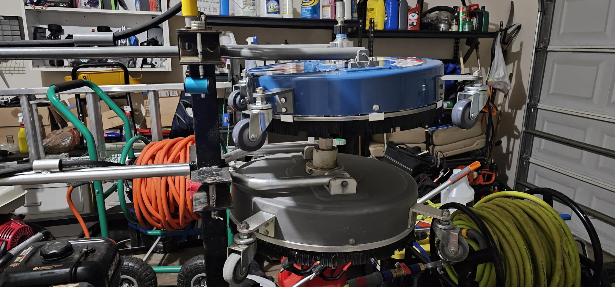 18-Inch Pressure Washer Surface Cleaner with 4 Wheels and Dual Handles, 4500 PSI customer photo 1