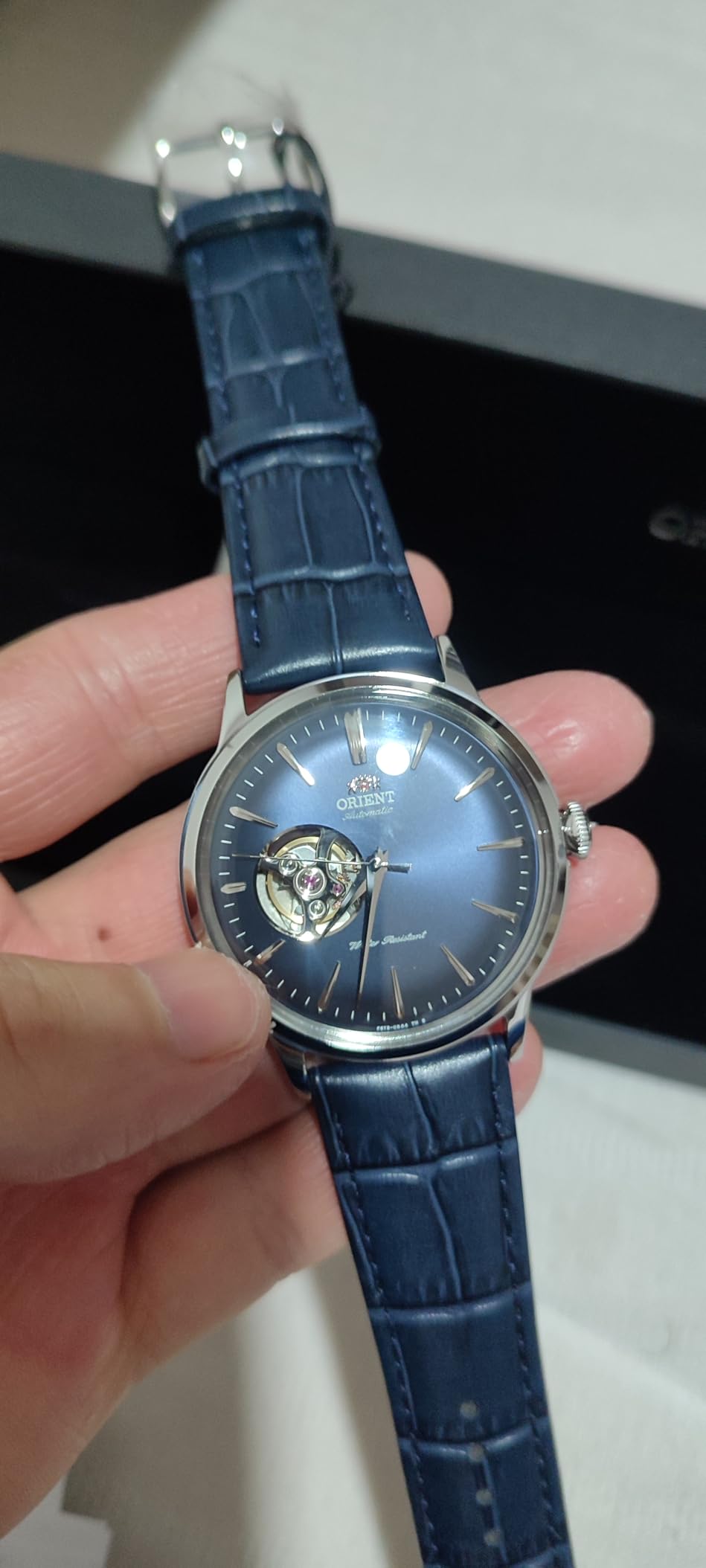 Orient Bambino Open Heart Automatic/Hand-Winding 40.5mm Classic Watch customer photo 2