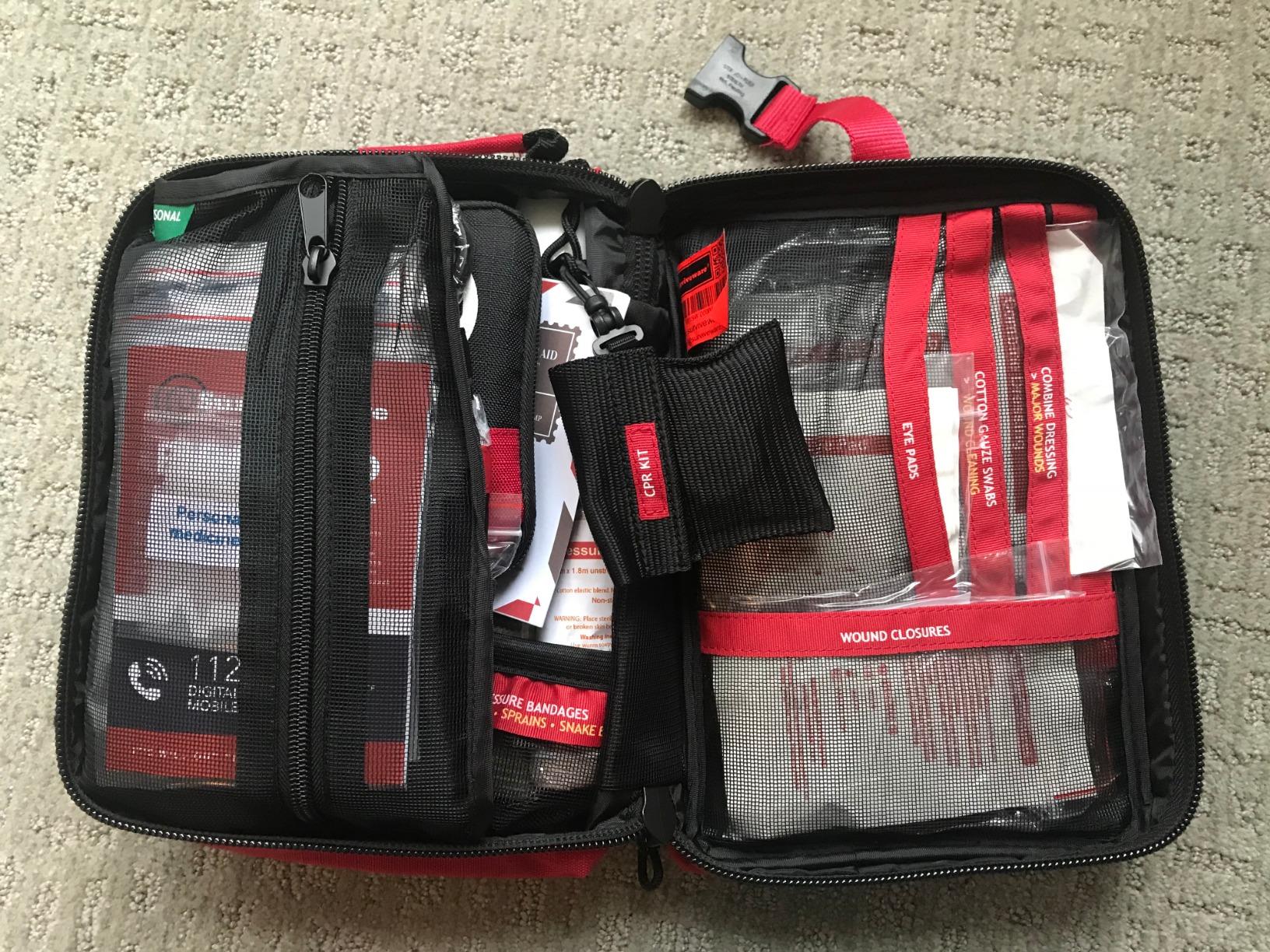 Surviveware 238 Pcs Comprehensive Premium Survival First Aid Kit - Medical Emergency Kit for Travel Camping Gear, Home Essentials & Outdoor Emergencies - Survival Kit customer photo 1