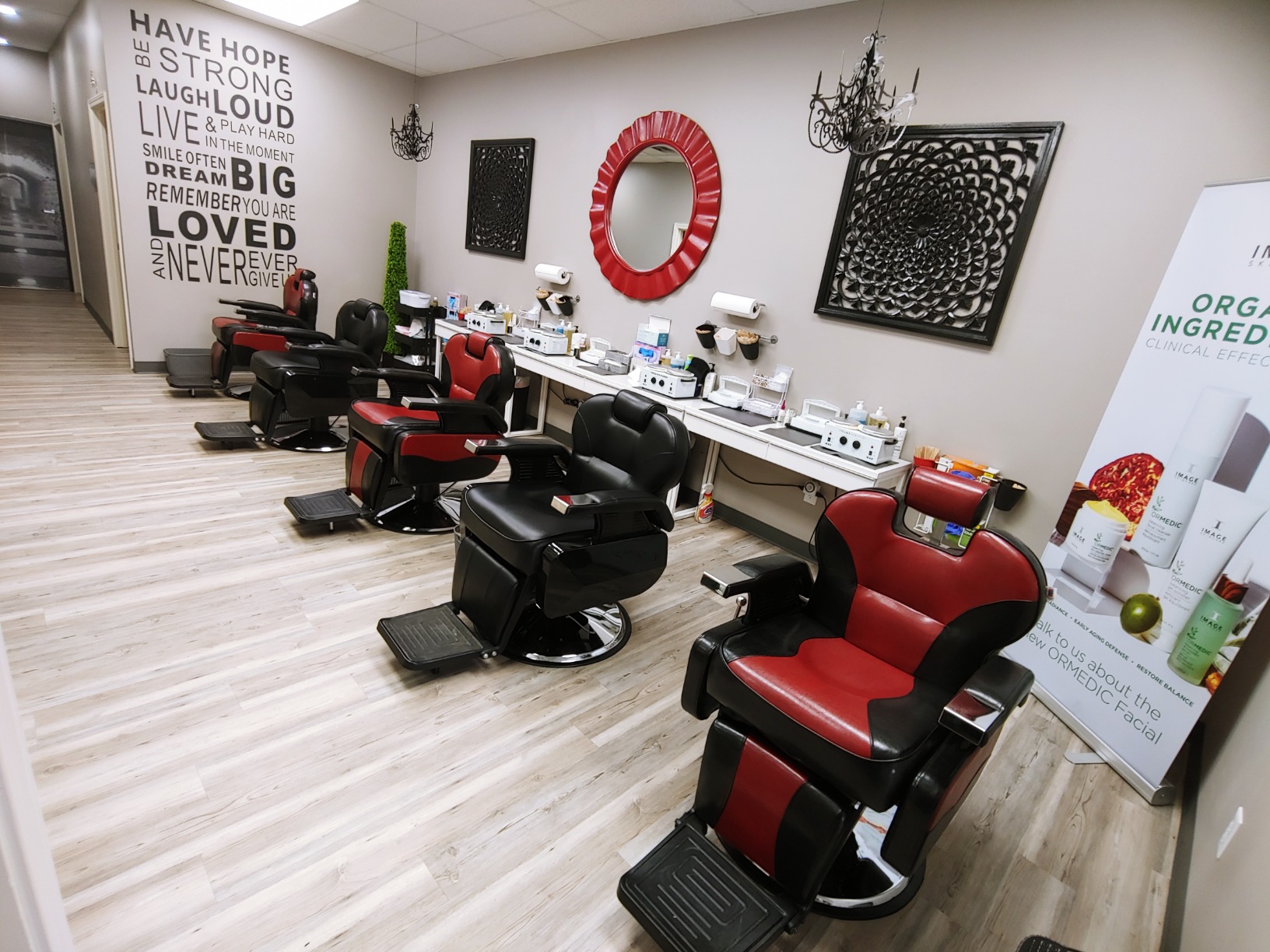 Artist hand Barber Chair customer photo 2