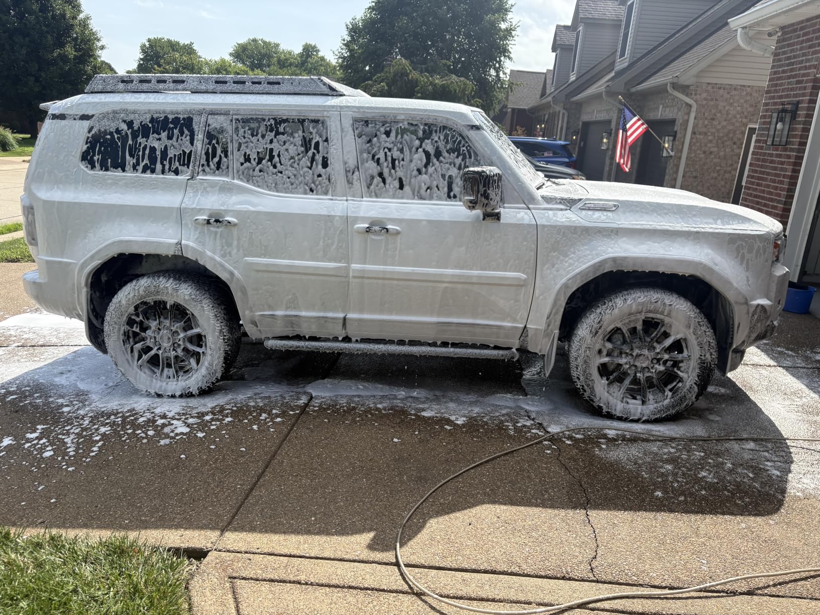 Tool Daily Foam Cannon with 1/4 Inch Quick Connector, 1 Liter, 5 Pressure Washer Nozzle Tips Set customer photo 2