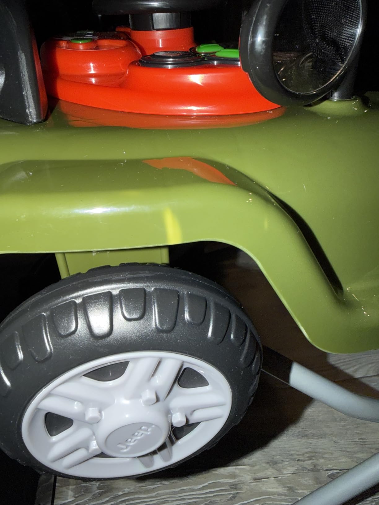 Jeep Classic Wrangler 3-in-1 Grow With Me Activity Walker - Music, Lights, Removable Play Tray, Push Walker Mode, Converts into Rolling Car Toy customer photo 2