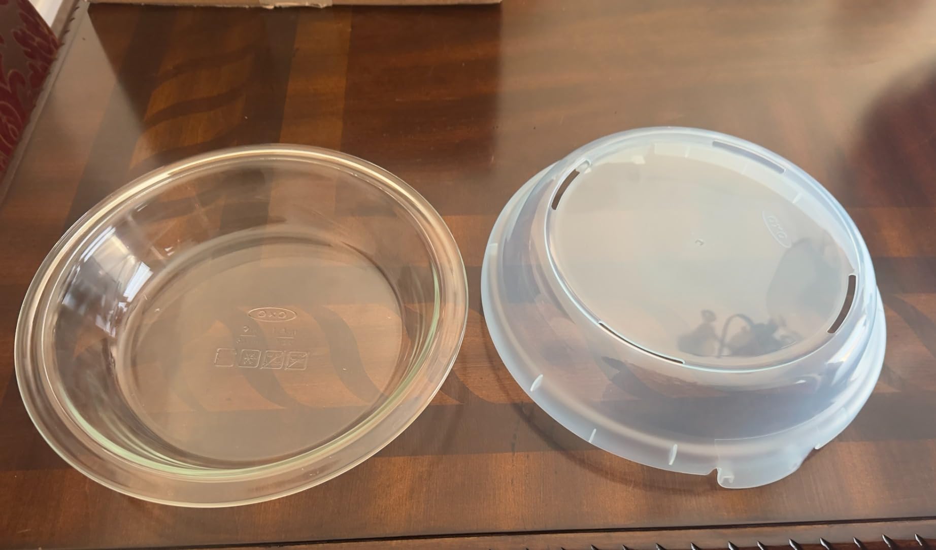 OXO Good Grips GLASS PIE PLATE WITH LID customer photo 2