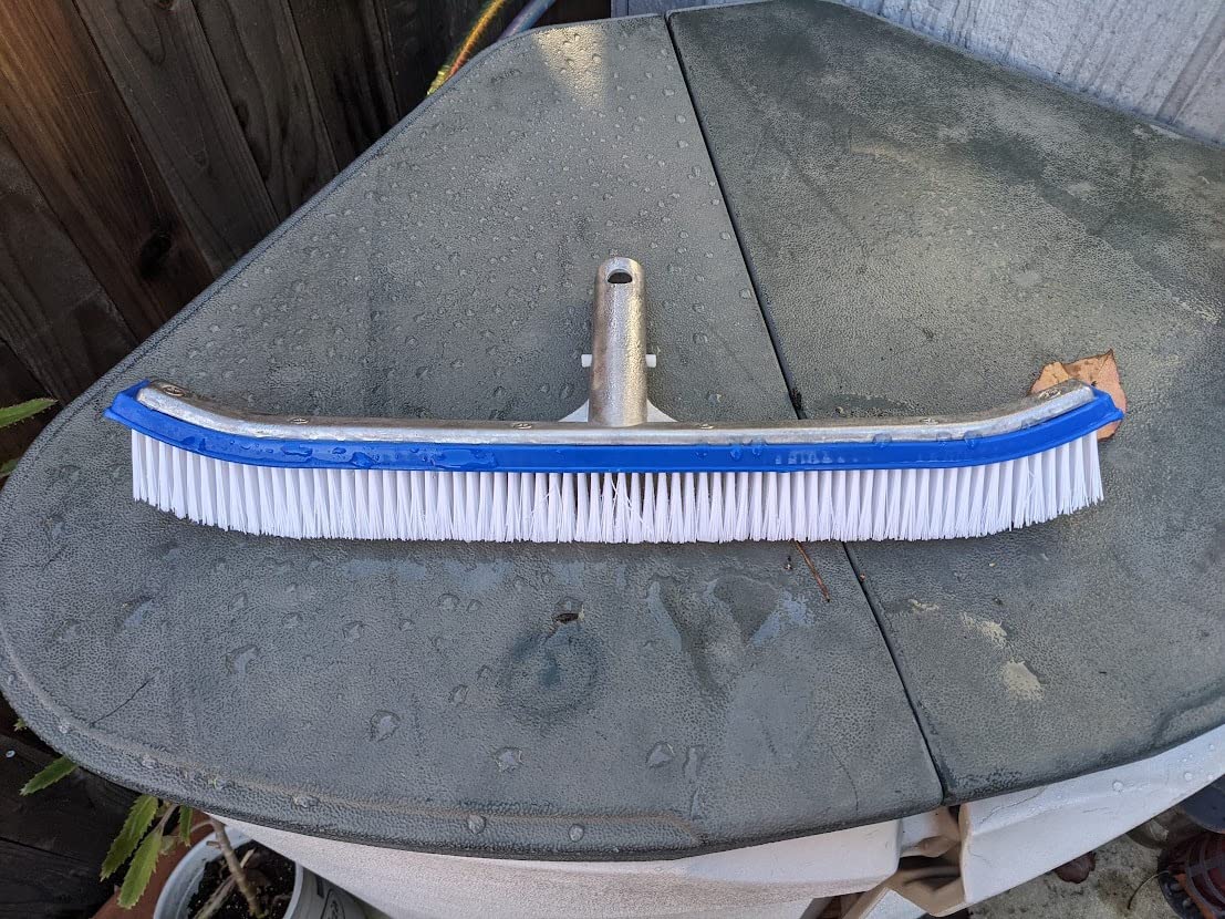 Swimming Pool Brush for Cleaning Pool Walls,Tiles & Floors,Heavy Duty 18