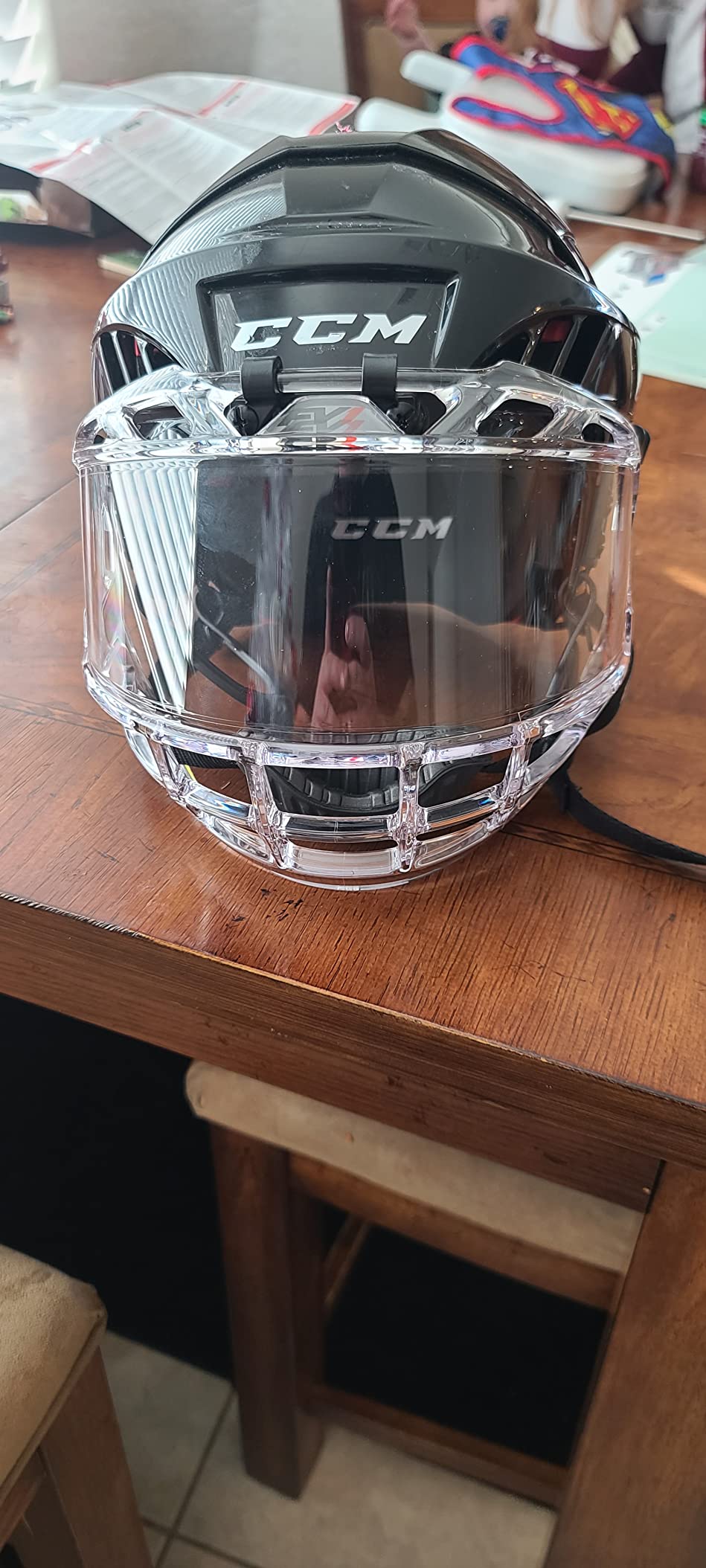CCM Hockey Full Shield Visor FV1 (Junior) customer photo 1