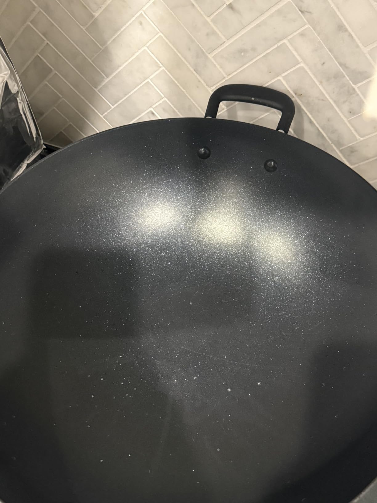 T-fal Ultimate Hard Anodized Nonstick Wok 14 Inch, Oven Broiler Safe 350F, Non Stick Stir-Fry Pan, Cookware, Pots and Pans, Kitchen, Versatile Deep Frying, Saute, Braise, Stew, Dishwasher Safe, Onyx customer photo 2