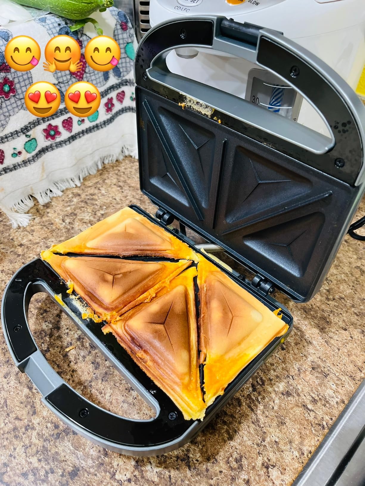 Cuisinart Sandwich Grill, Silver, WM-SW2N1NAS customer photo 1