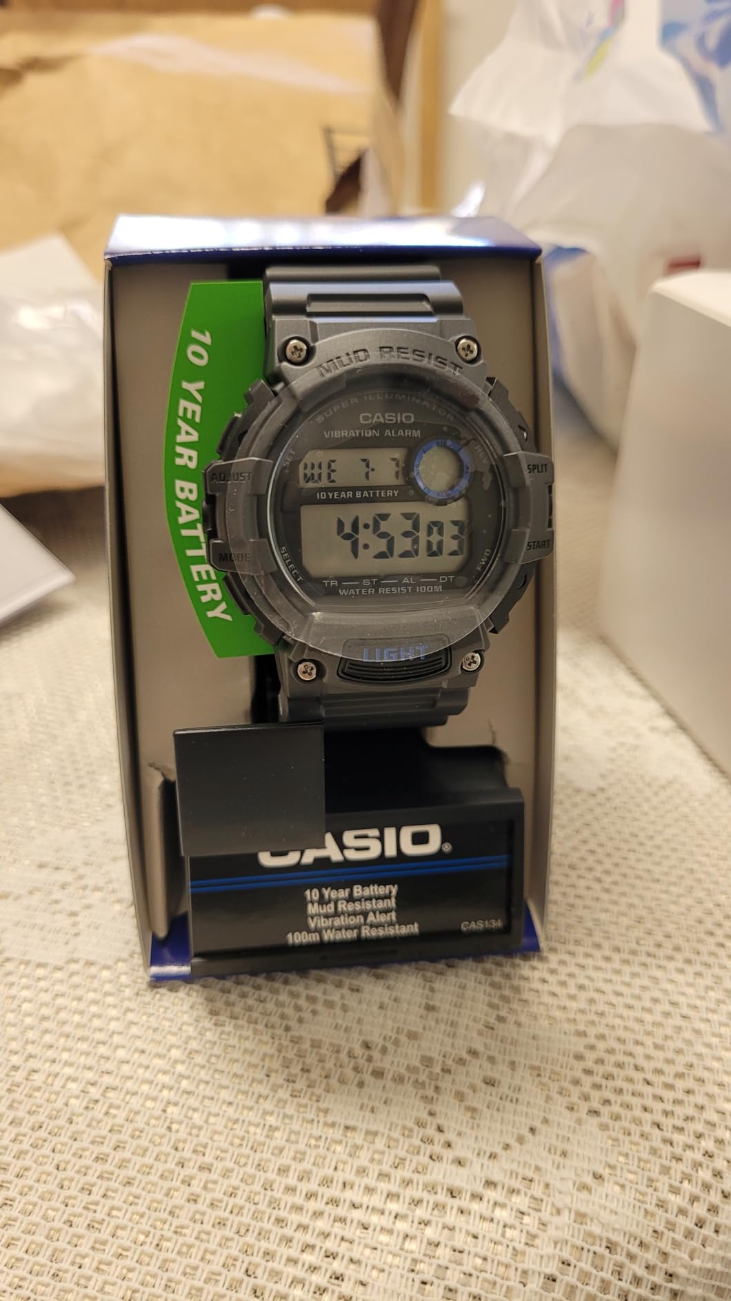 Casio TRT110H Series Digital Watch - 100M WR, Mud Resistant, Low Temp Resistant, 10 Year Battery customer photo 2