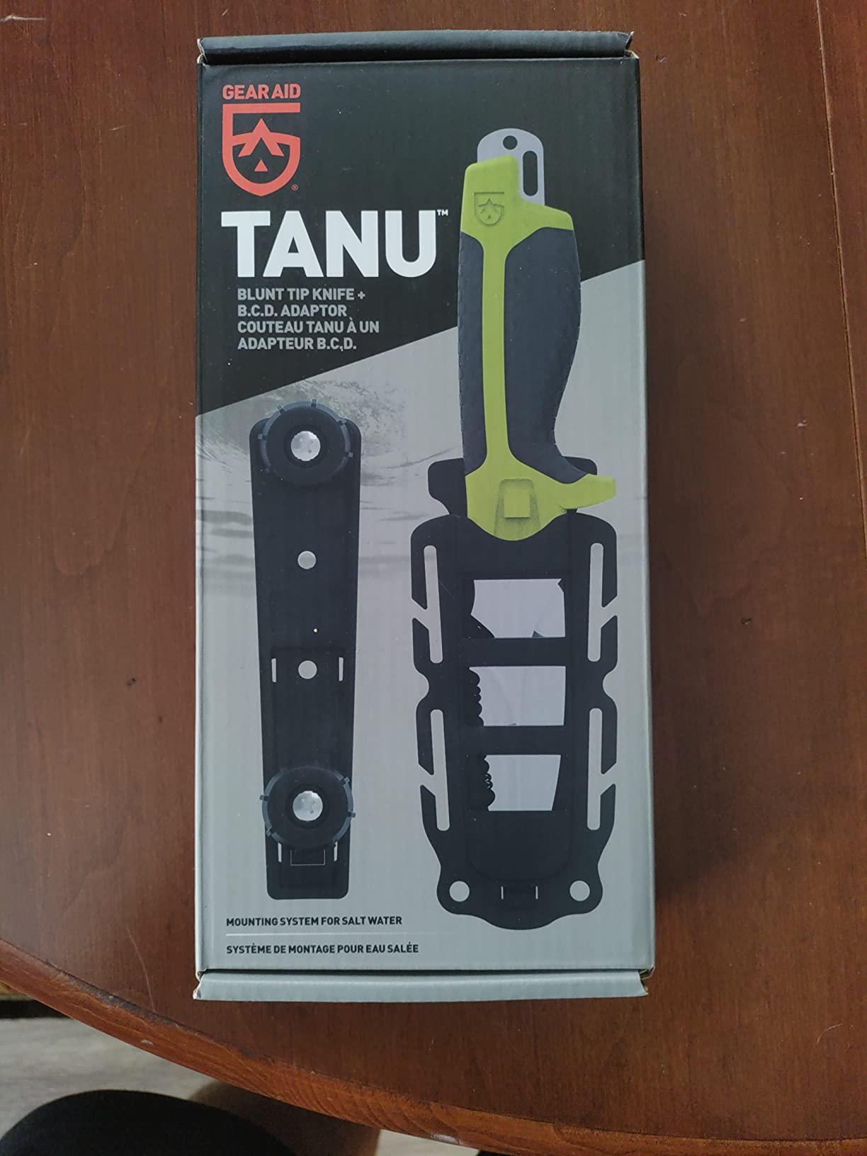 GEAR AID Tanu Dive and Rescue Knife with Sheath, 3