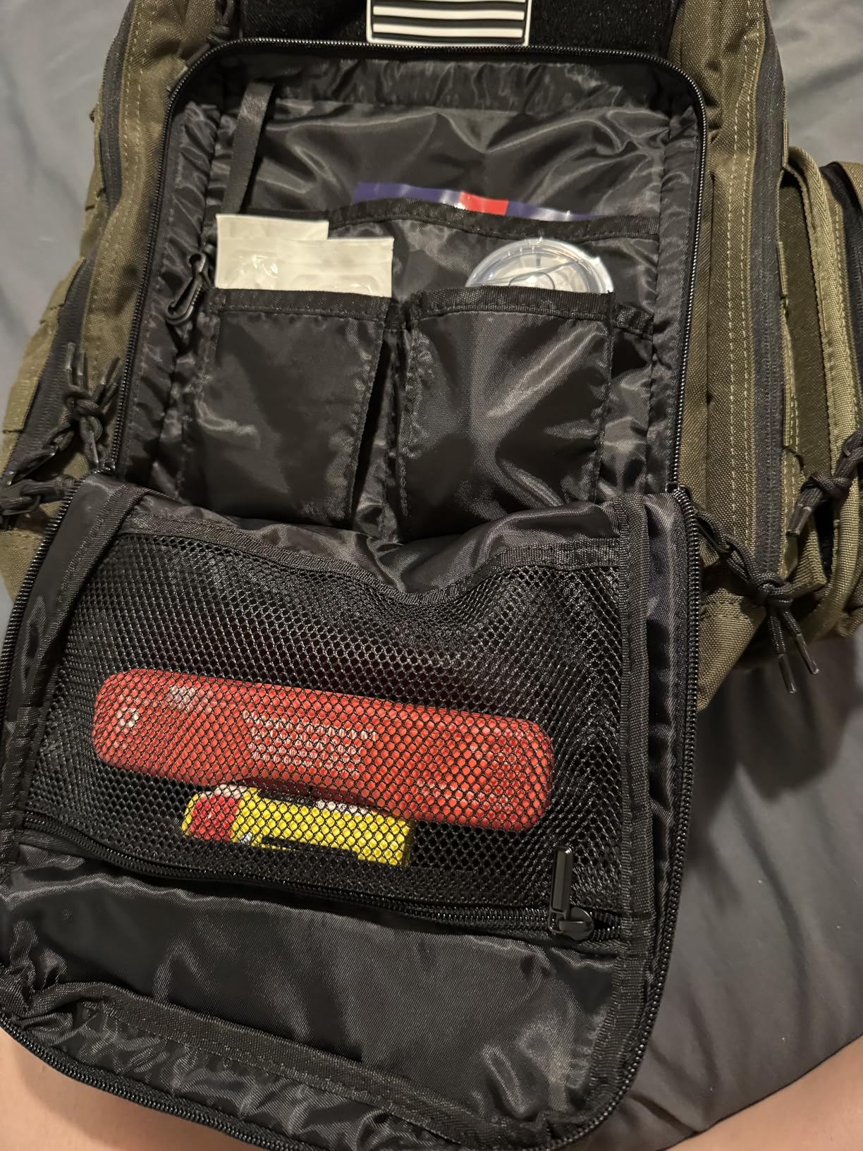 Dad Diaper Bag Backpack with Diaper Changing Mat - Tropical Black | Military Style, MOLLE Webbing, Waterproof Pouch, Baby Wipes Pocket, Insulated Bottle Pockets customer photo 1