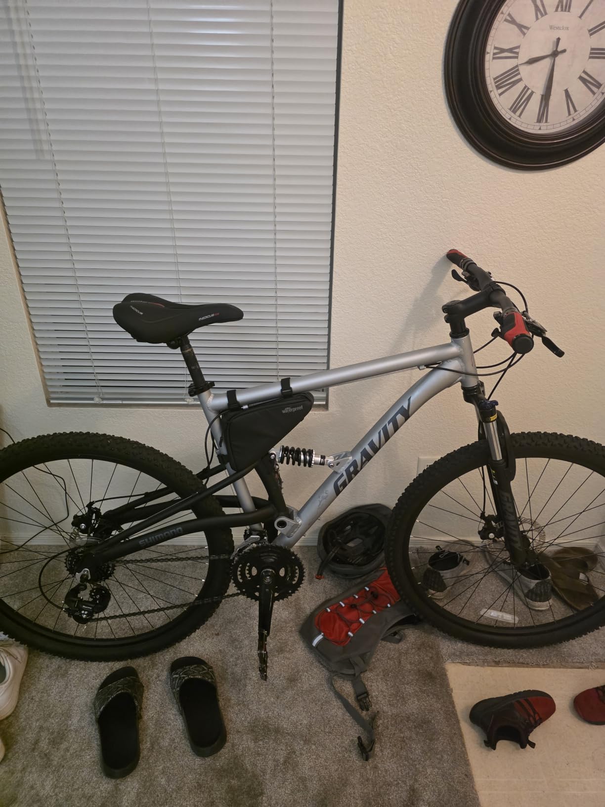 2025 Gravity FSX 29 LTD Dual Suspension 21 Speed Mountain Bike customer photo 1