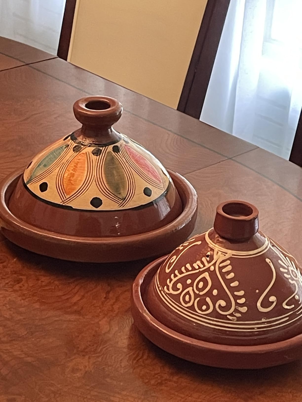 Verve CULTURE Moroccan Tagine Pot, Traditional Ceramic Cooking Pot, 7