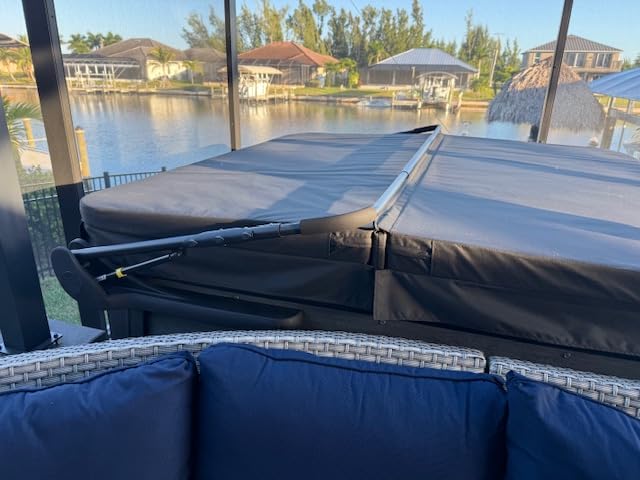 The Cover Guy Premium Hydraulic Hot Tub Cover Lifter - Effortlessly Lift and Remove Your Hot Tub Cover customer photo 2