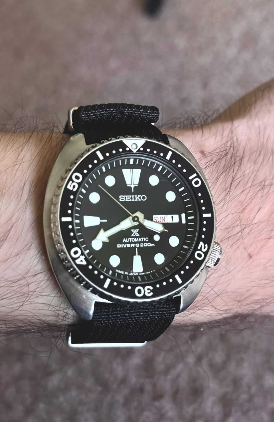 SEIKO Automatic Watch for Men - Prospex Automatic Diver - Rotating Bezel, 200m Water-Resistant customer photo 1