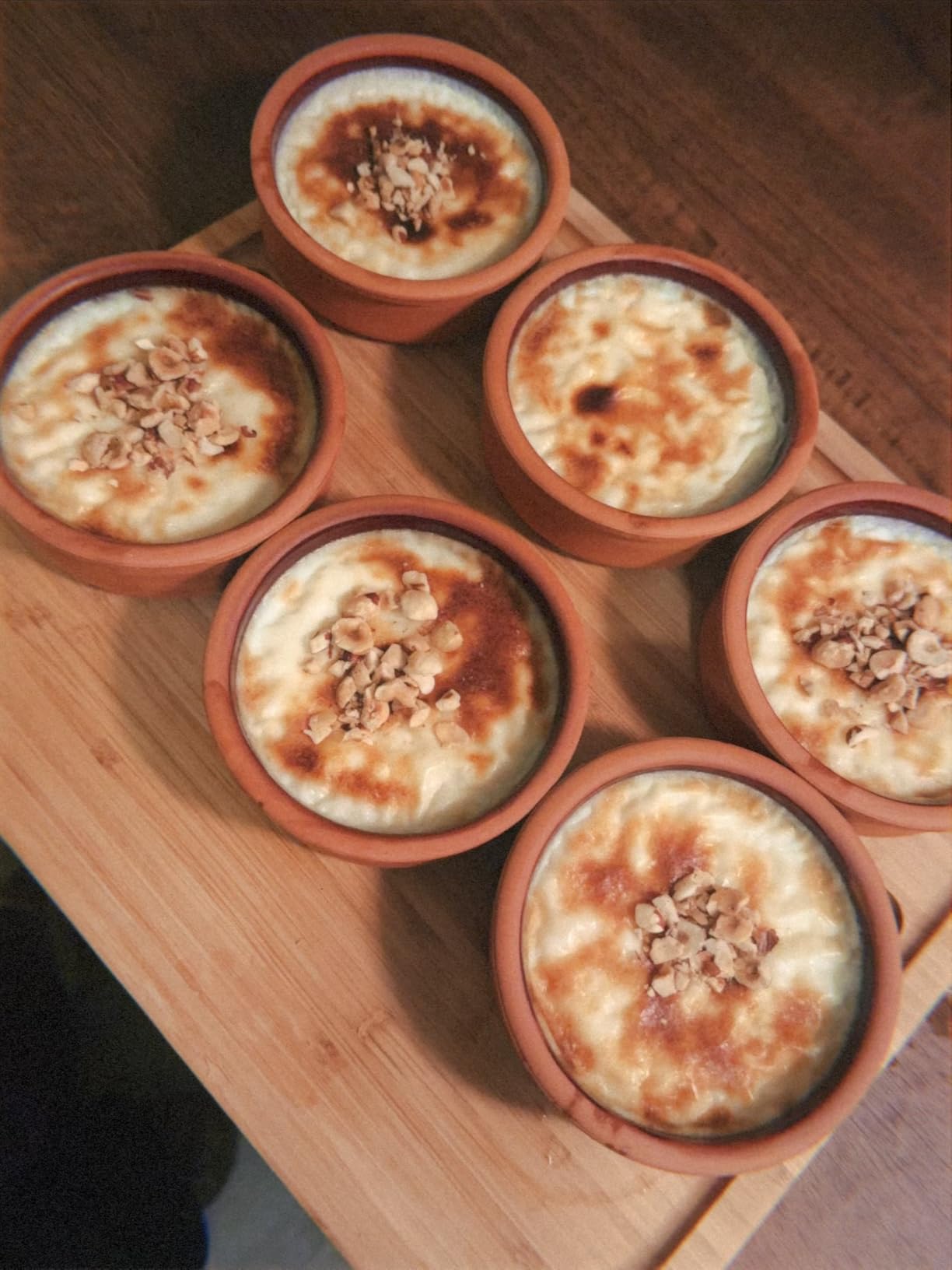 Hakan Hitit Clay Bowl Set of 6, Terracotta 4.5-inch Bowls, 8.5 Oz Glazed Inside Ancient Pottery, Turkish Clay Yogurt Pots, Earthenware for Mexican Dishes, 6 Pcs, 250 cc customer photo 1