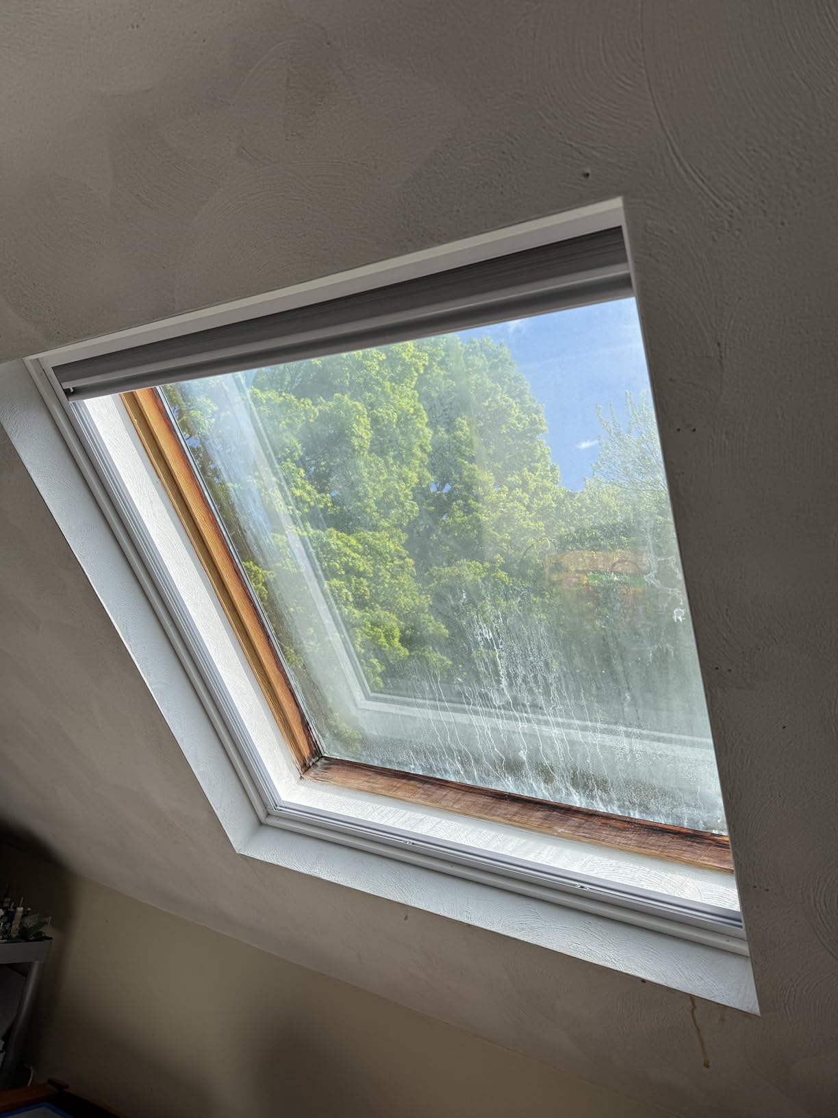 Tipiace Custom Blackout Honeycomb Skylight Window Shade (Dark Grey 93021F) | Thermal insulation for extreme temperature control, UV blocking, energy saving, privacy and light control for home use customer photo 2