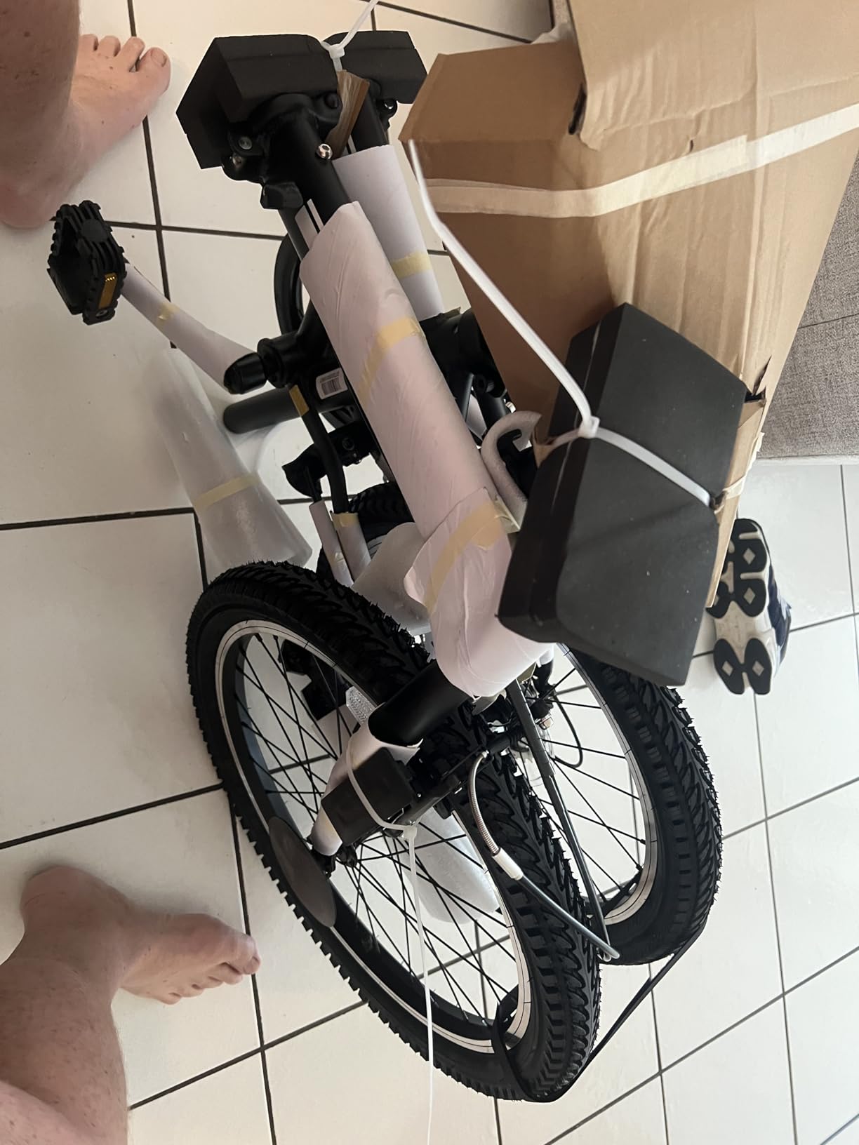 ZiZZO Campo 20 inch Folding Bike with 7-Speed, Adjustable Stem, Light Weight Frame customer photo 1