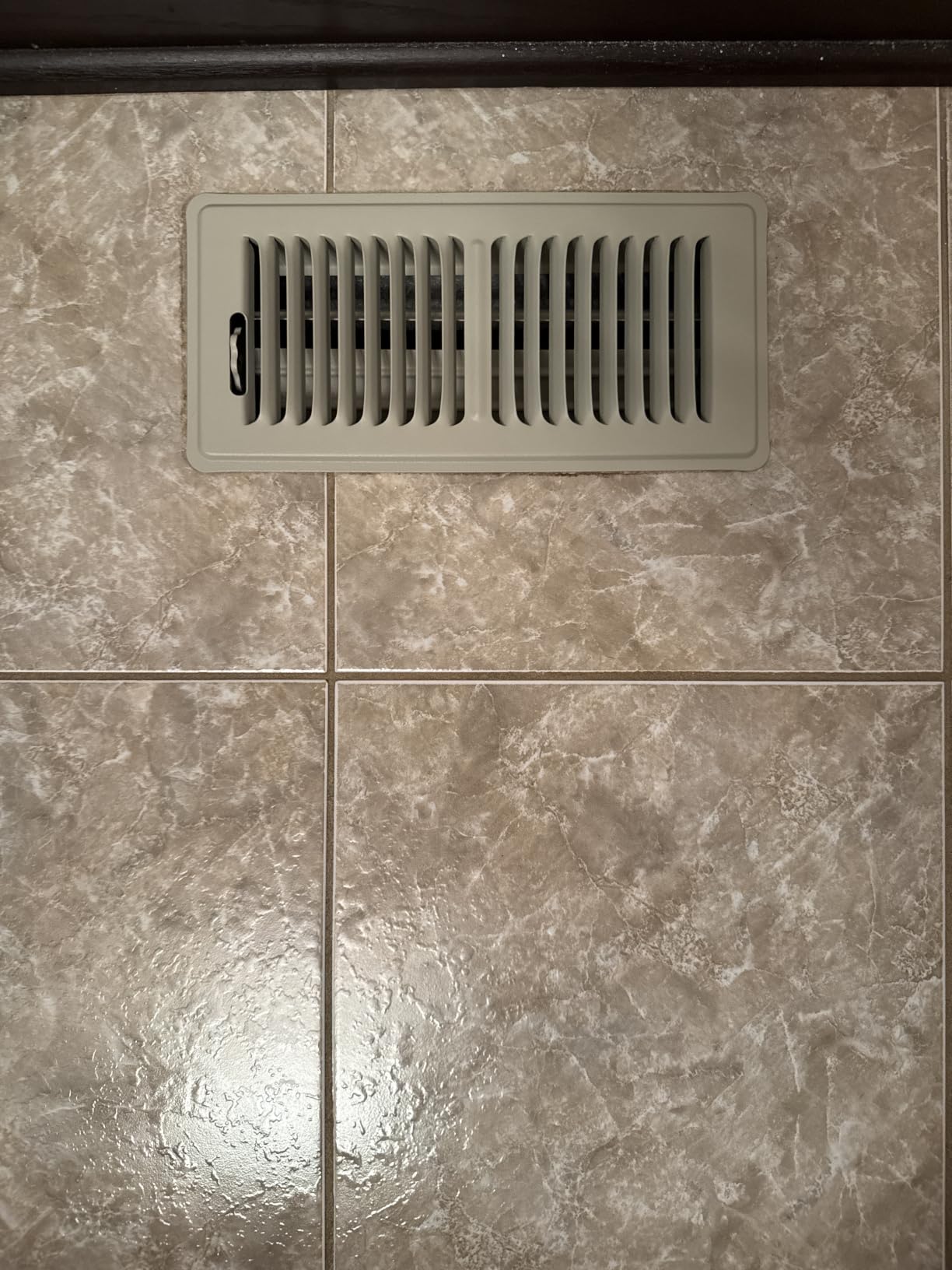 Shoemaker 4x10 Floor Register - Soft White Heavy Duty Walkable Metal Floor Vent Cover for Home Floor, Steel Air Vent Cover with Adjustable Damper, Forced-Air Registers Grilles & Vents customer photo 1