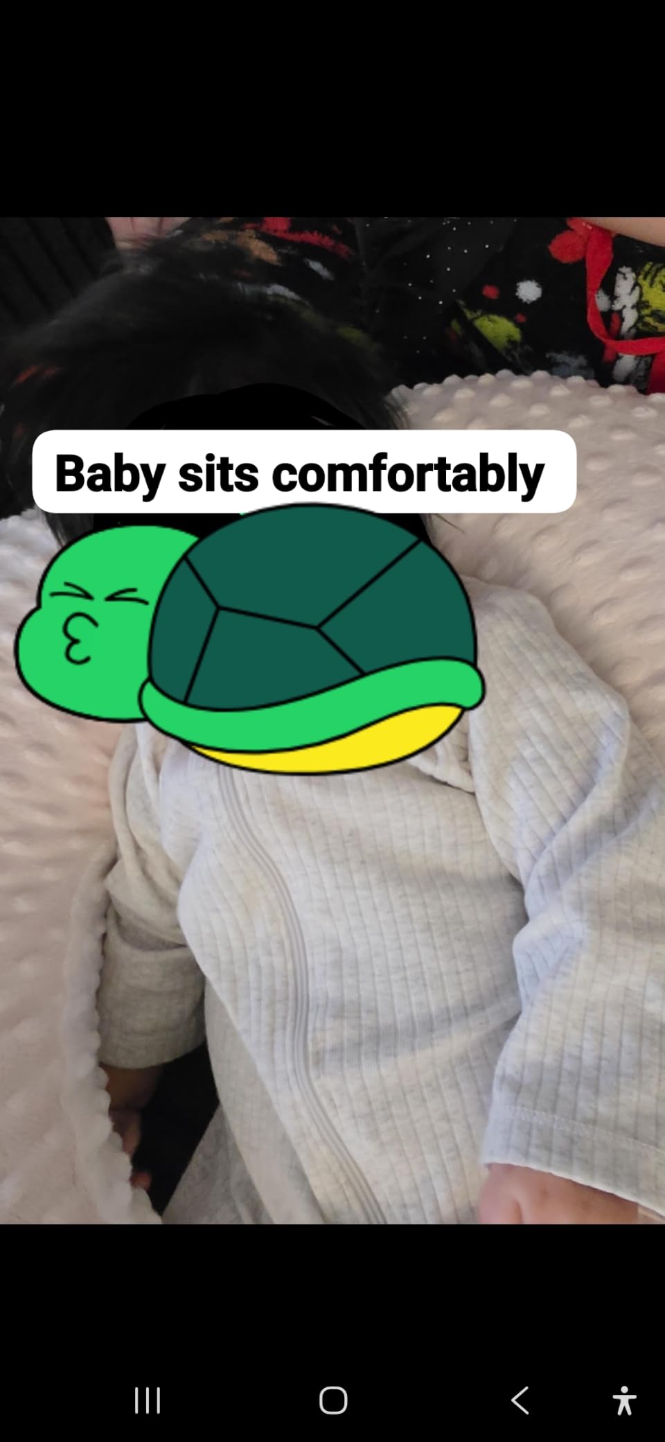 Nursing Pillow and Positioner, Breastfeeding, Bottle Feeding | Baby Sitting Support, Tummy Time Support for Baby Boys and Girls, Propping Baby Pillow (Naked Pillow) customer photo 1