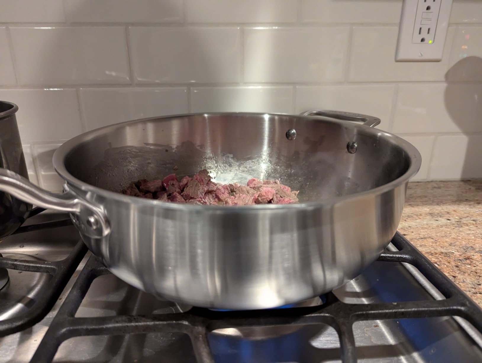 Made In Cookware - 3 Quart Stainless Steel Saucier Pan - 5 Ply Stainless Clad - Professional Cookware - Crafted in Italy - Induction Compatible customer photo 2