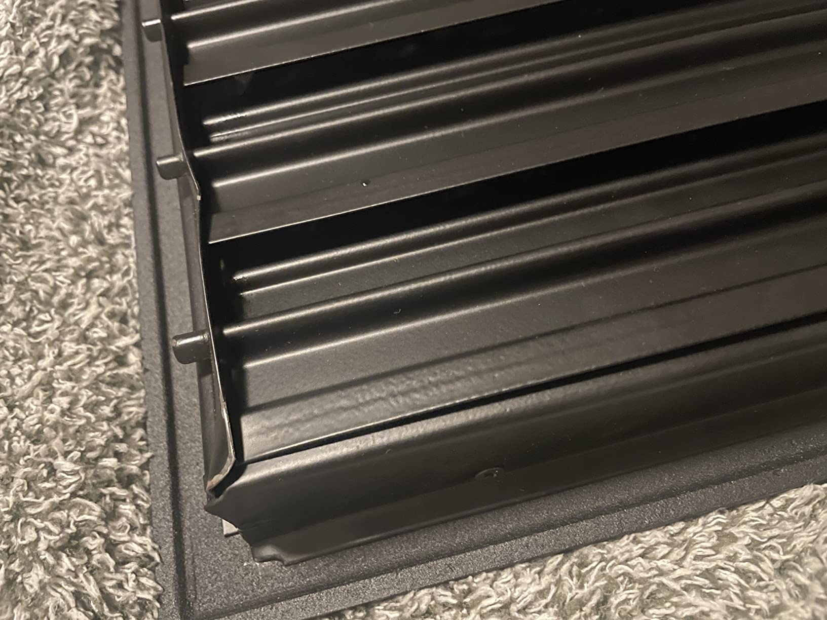 8 x 10 Cast Iron Heirloom Vent Cover - Black (Overall: 9.25 x 11.5) customer photo 1