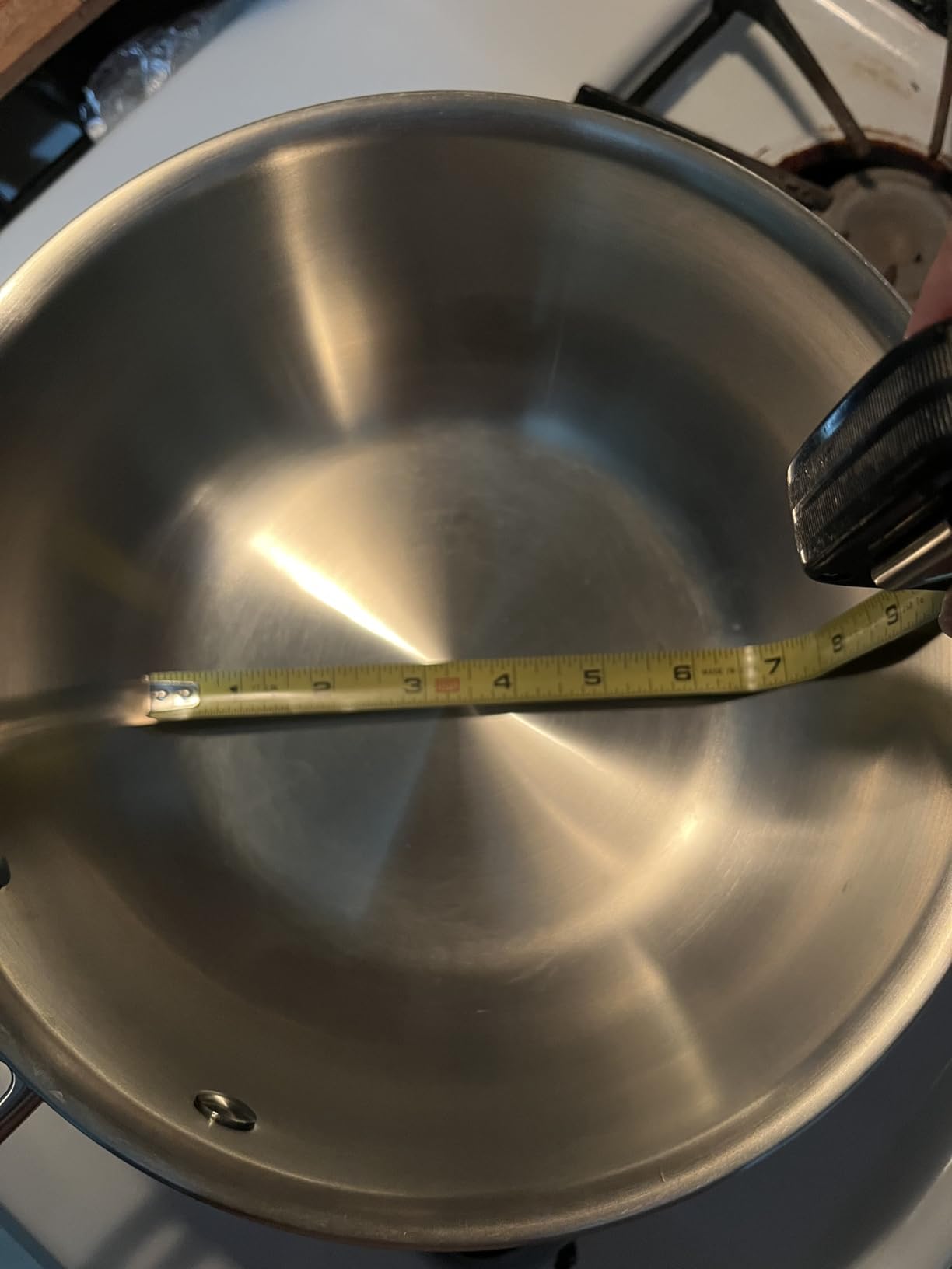 Misen 5-Ply Stainless Steel Saucier with Lid- Induction-Compatible Pan with Curved Sides for Smooth Stirring - Oven Safe to 800F - Even Heat Distribution & Ergonomic Handle - 3 QT customer photo 2