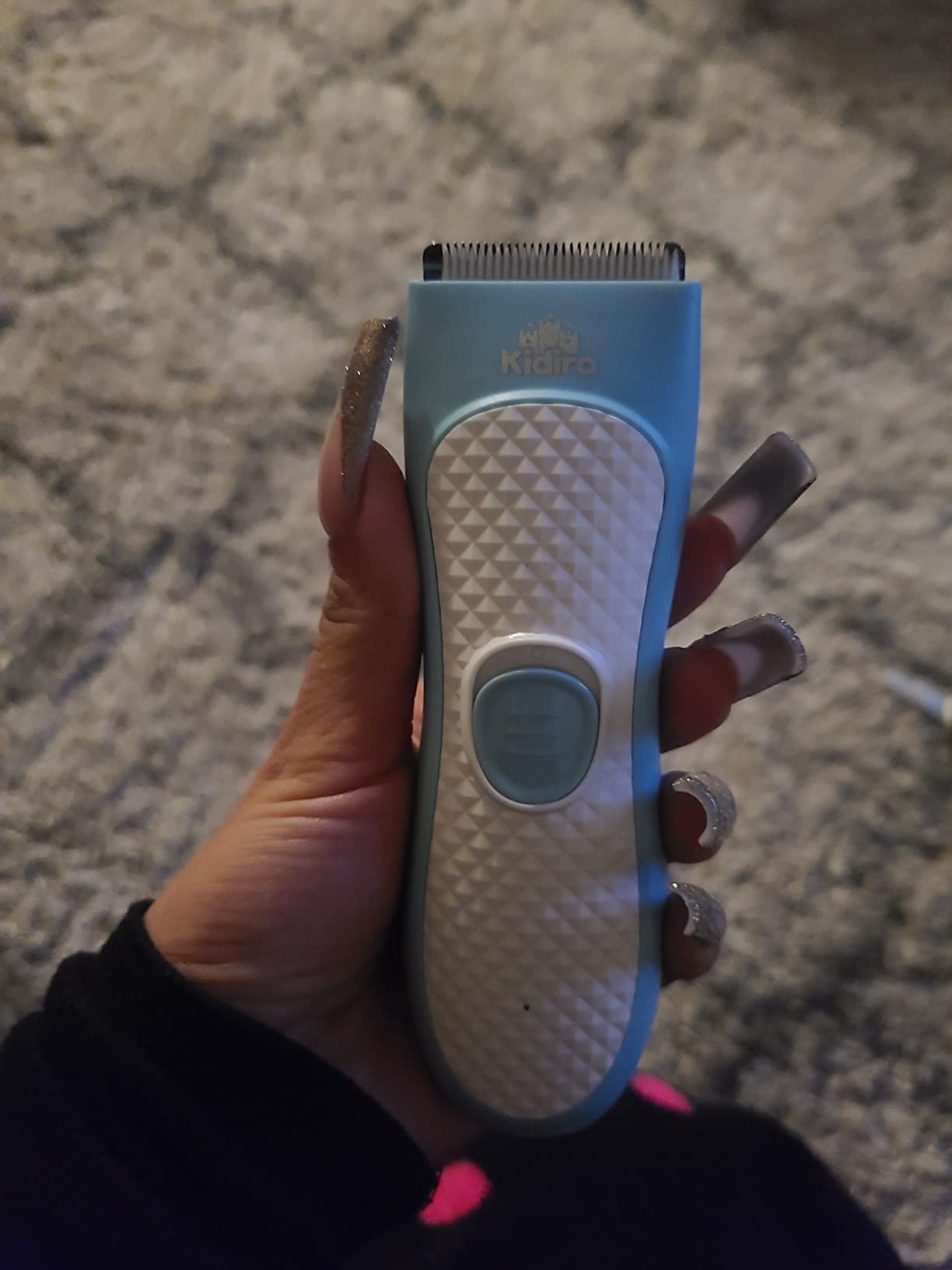 KIDIRA Baby Hair Clippers Quiet Hair Trimmer for Kids Toddler | Silent Hair Clippers for Children with Autism, Ceramic Blade Haircut Kit, IPX7 Waterproof, Rechargeable Cordless customer photo 1