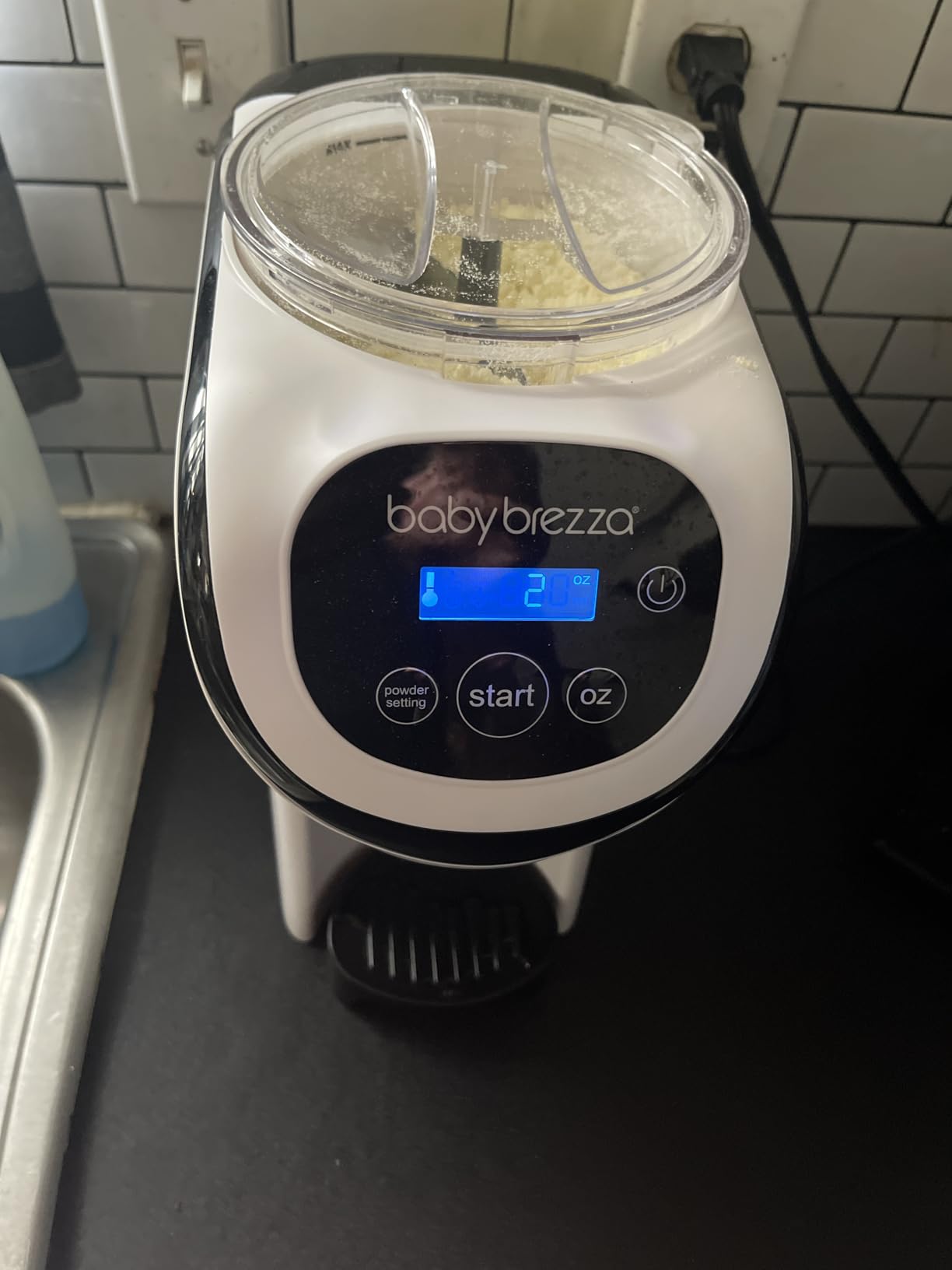 Baby Brezza Formula Pro Mini Baby Formula Mixer Machine Fits Small Spaces and is Portable for Travel customer photo 1