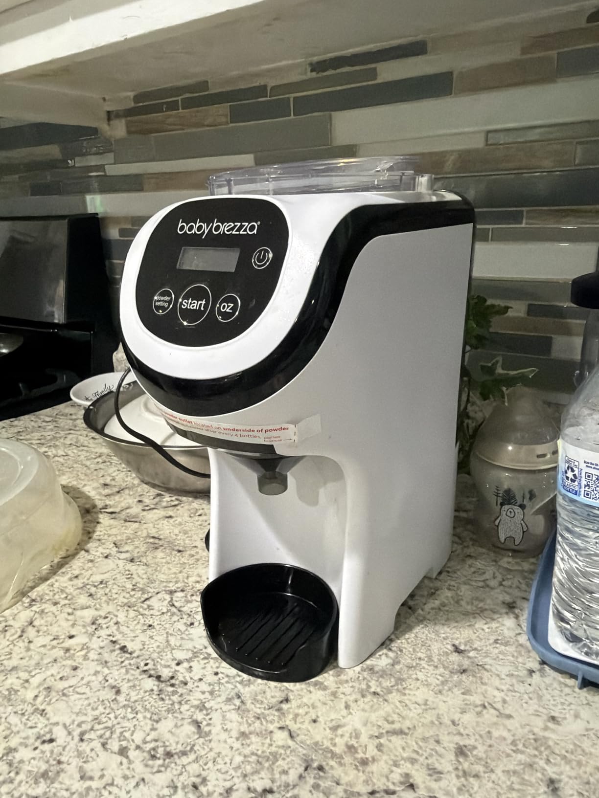 Baby Brezza Formula Pro Mini Baby Formula Mixer Machine Fits Small Spaces and is Portable for Travel customer photo 2