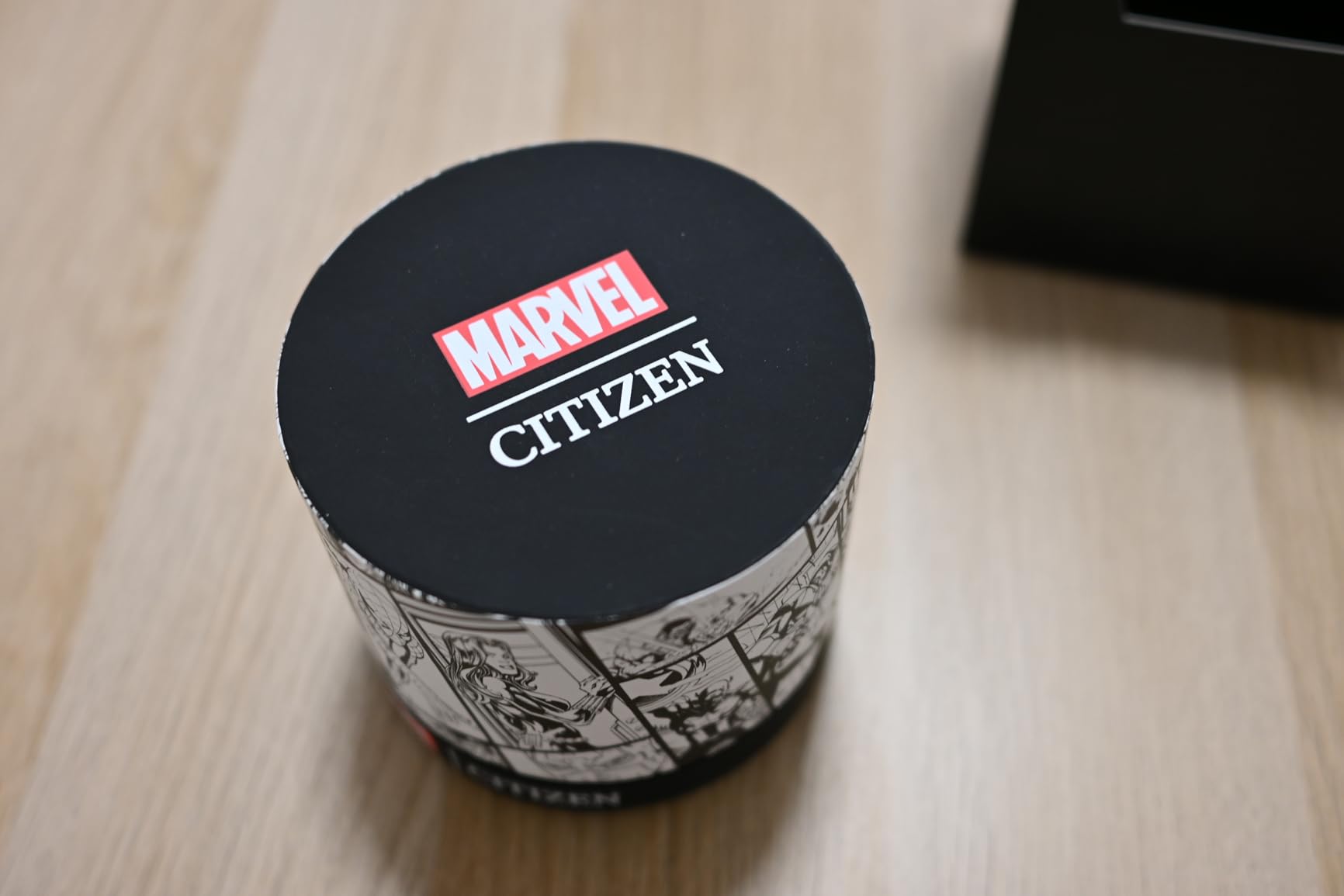 Citizen Men's Eco-Drive Marvel Black Panther Watch in Super Titanium, Multi-Color Dial (Model: AW1668-50W) customer photo 1