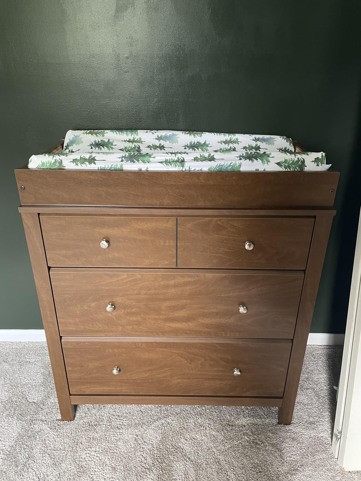 Storkcraft Horizon 3 Drawer Chest with Changing Topper (White) - GREENGUARD Gold Certified, Includes Removable Changing Table Topper customer photo 2