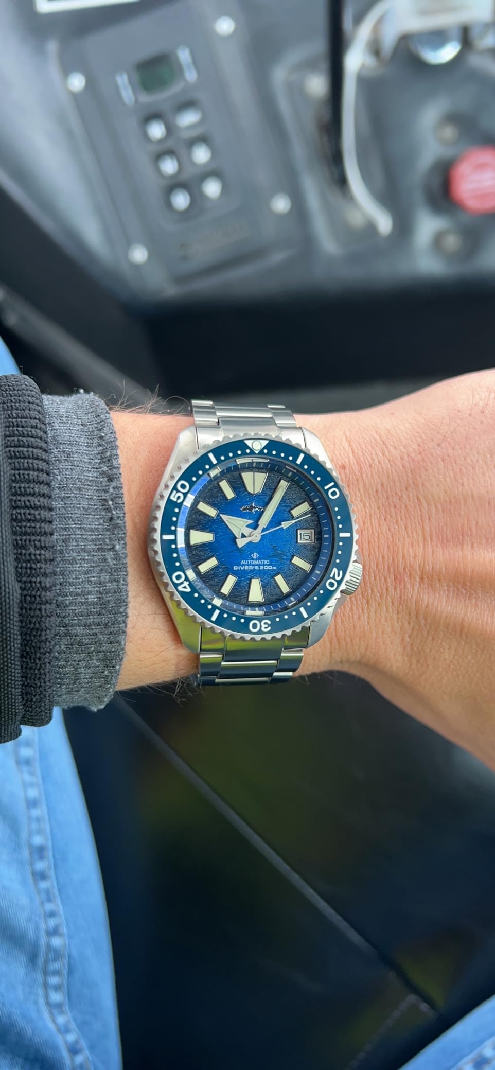 Heimdallr Titanium Diver Watches for Men, 42mm NH35A Movement Men's Automatic Watches, 200 Meter Water Resistant customer photo 1